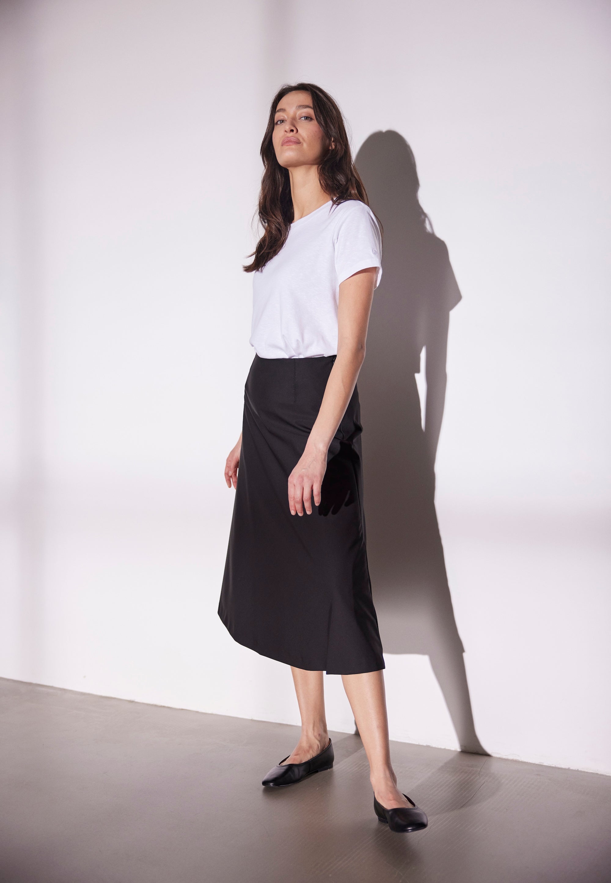 LAURIE Abbi Skirt - 80 cm Skirts Schwarz
