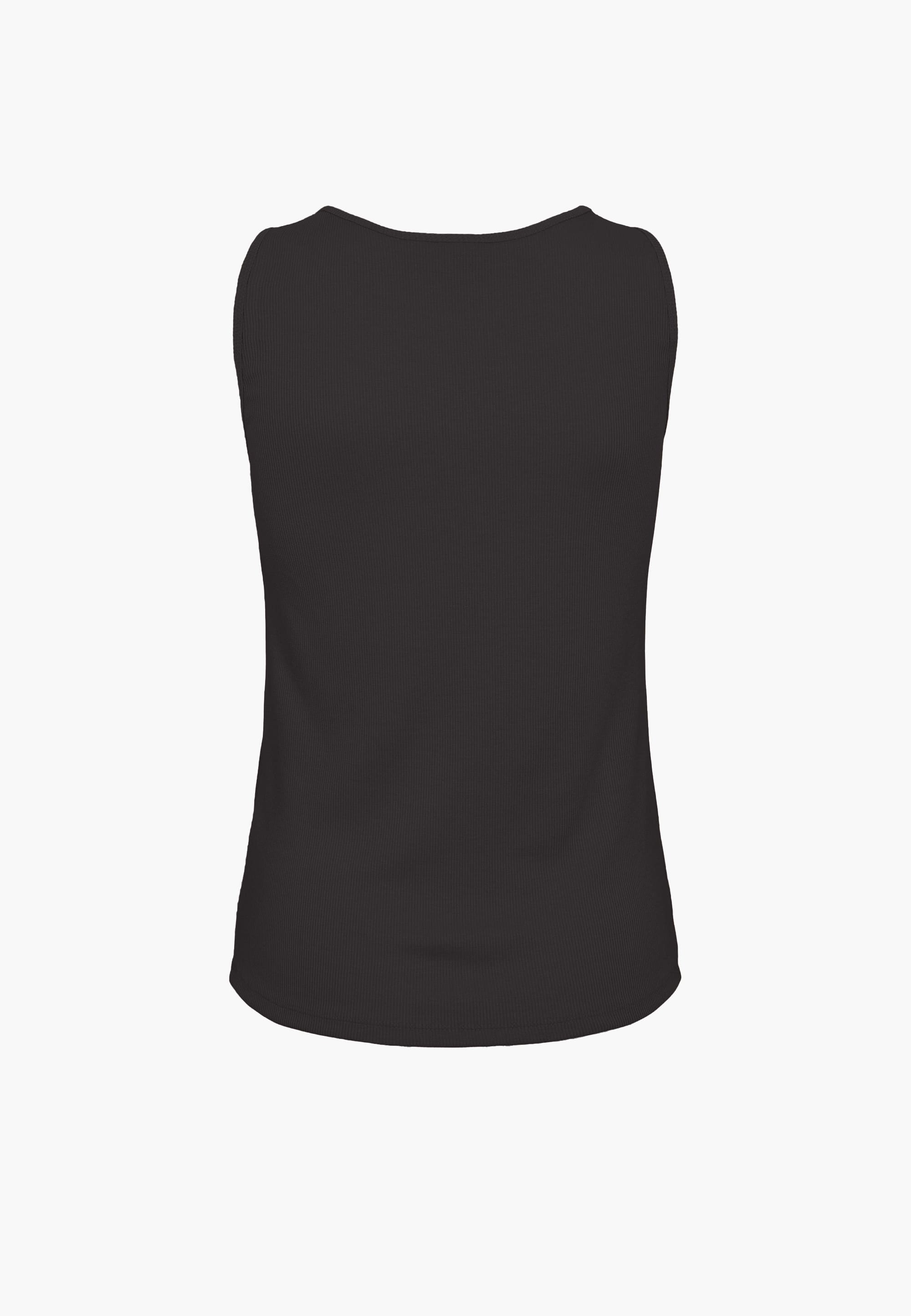 LAURIE Alberte Tank Top Tops Schwarz