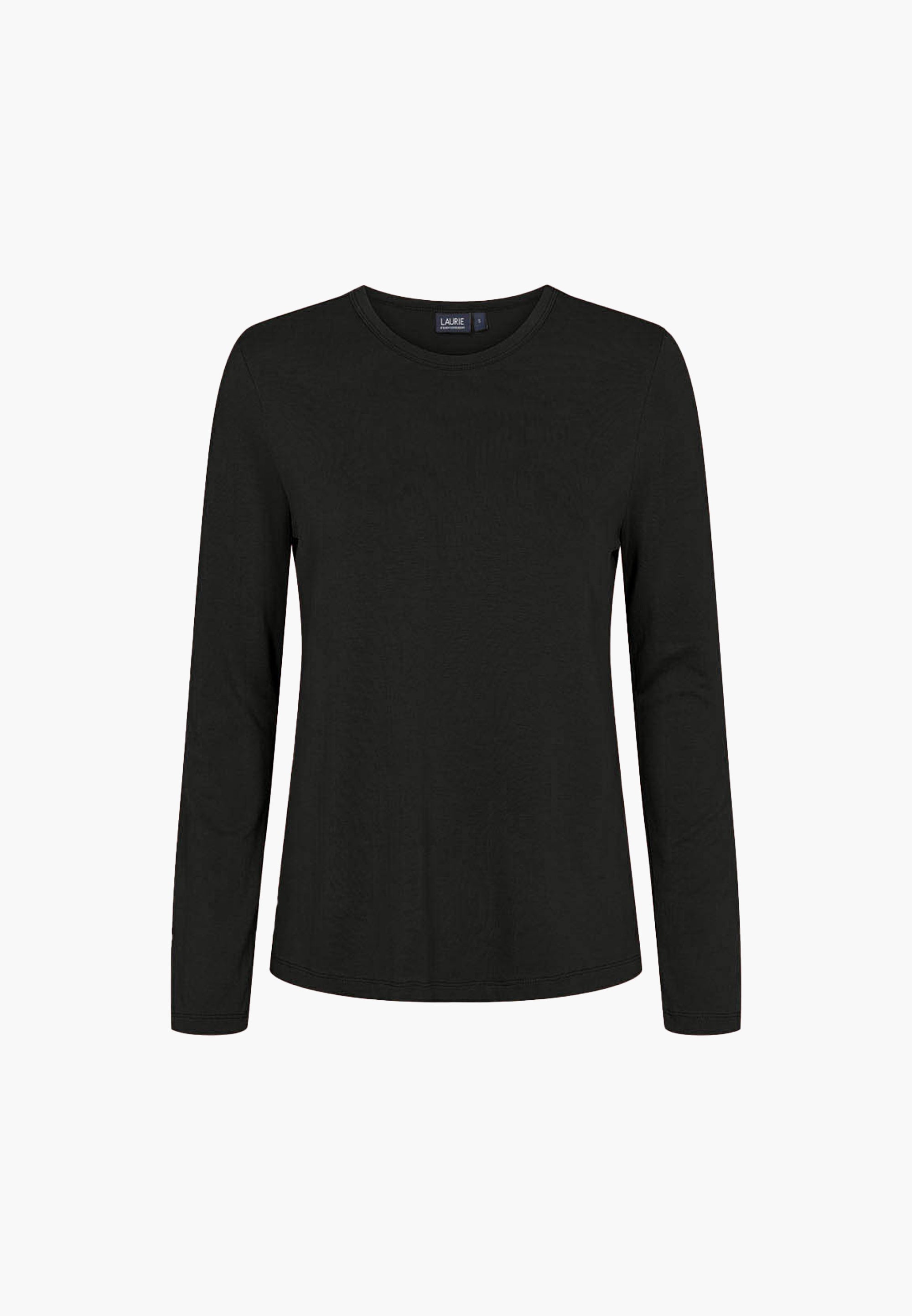 LAURIE Amanda T-Shirt LS Shirts Schwarz