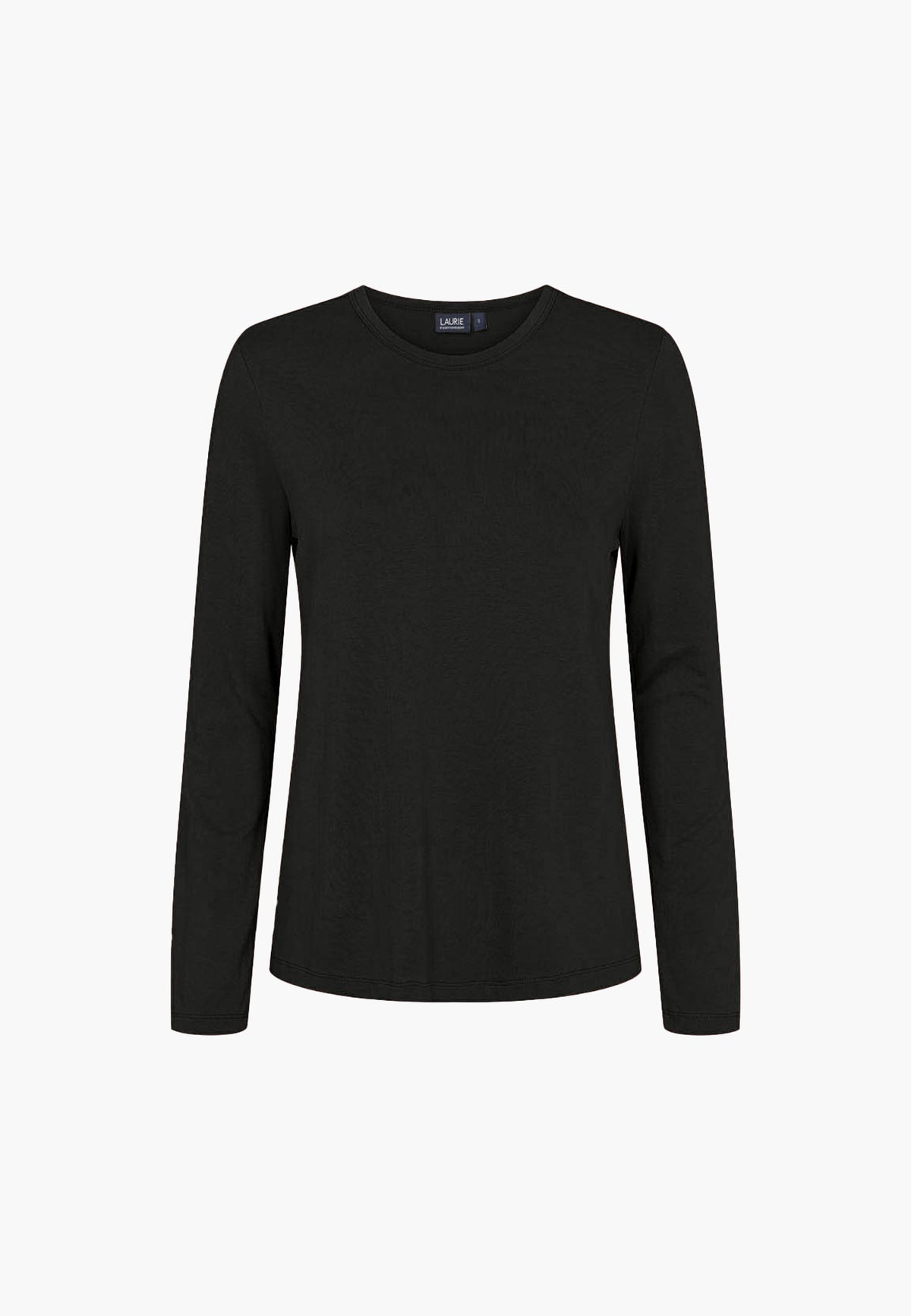 LAURIE Amanda T-Shirt LS Shirts Schwarz
