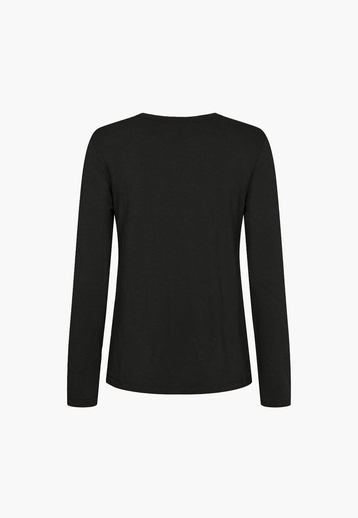 LAURIE Amanda T-Shirt LS Shirts Schwarz