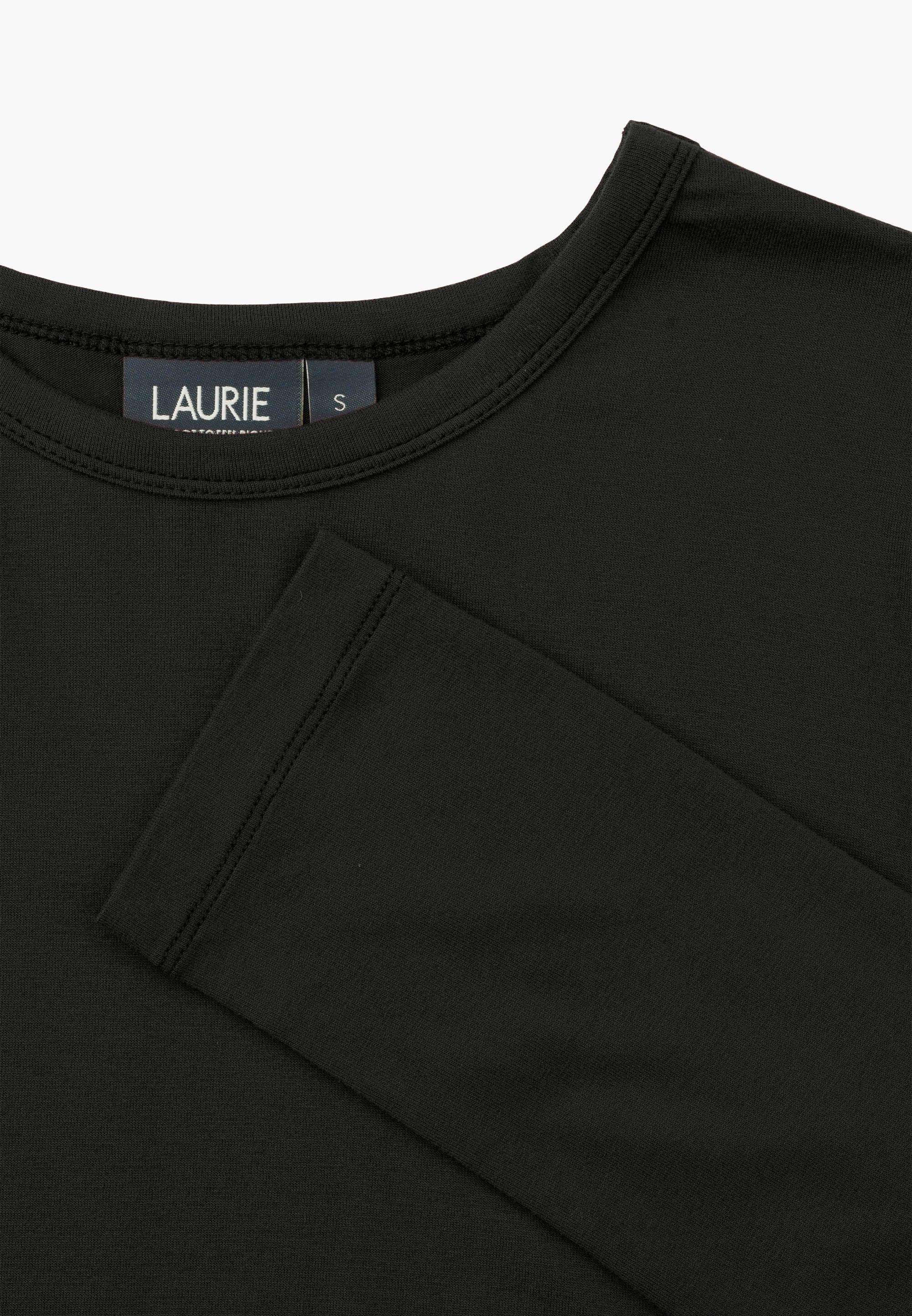 LAURIE Amanda T-Shirt - Long Sleeve T-Shirts Schwarz