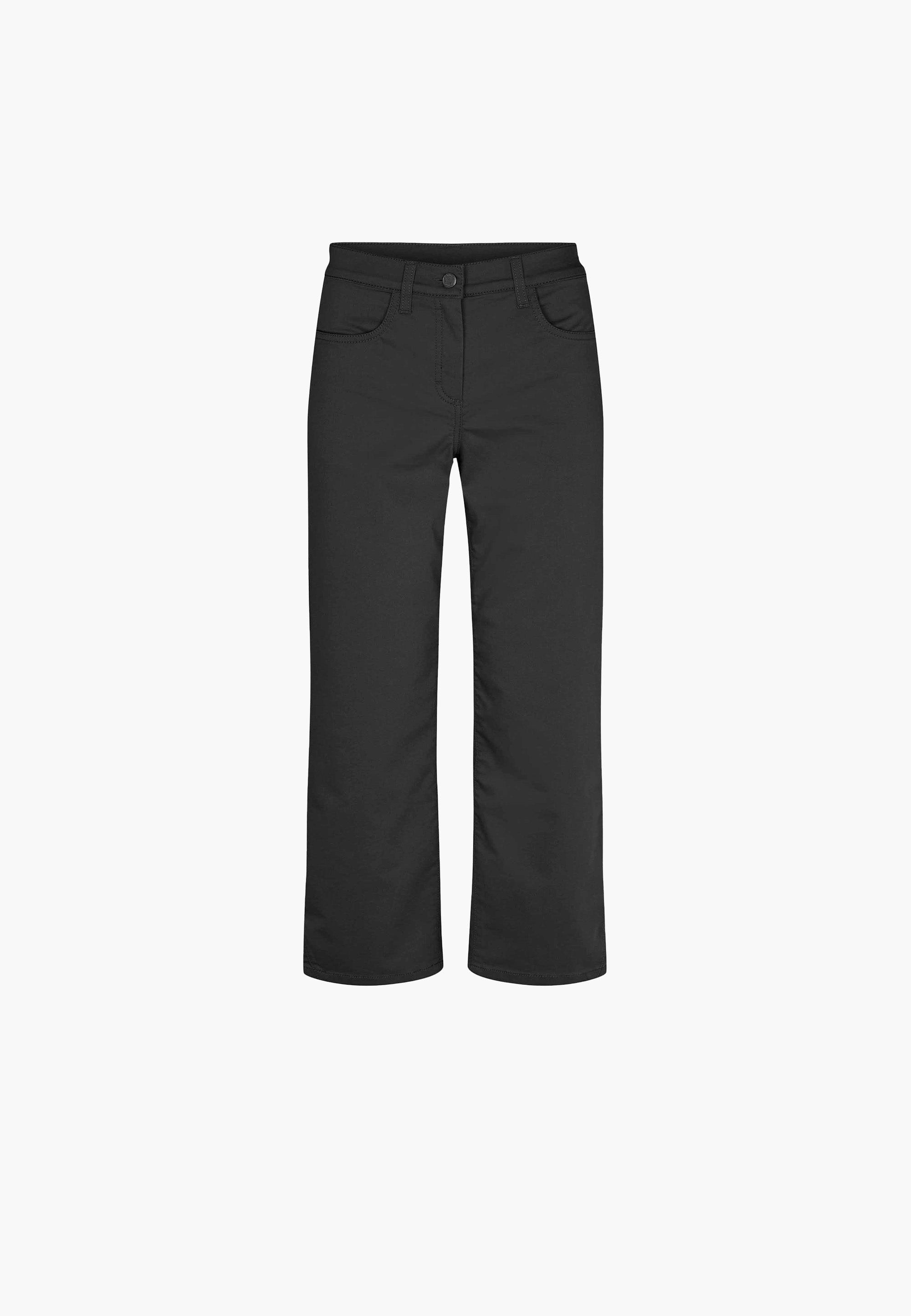 LAURIE Amelia Slit Straight crop Straight Schwarz