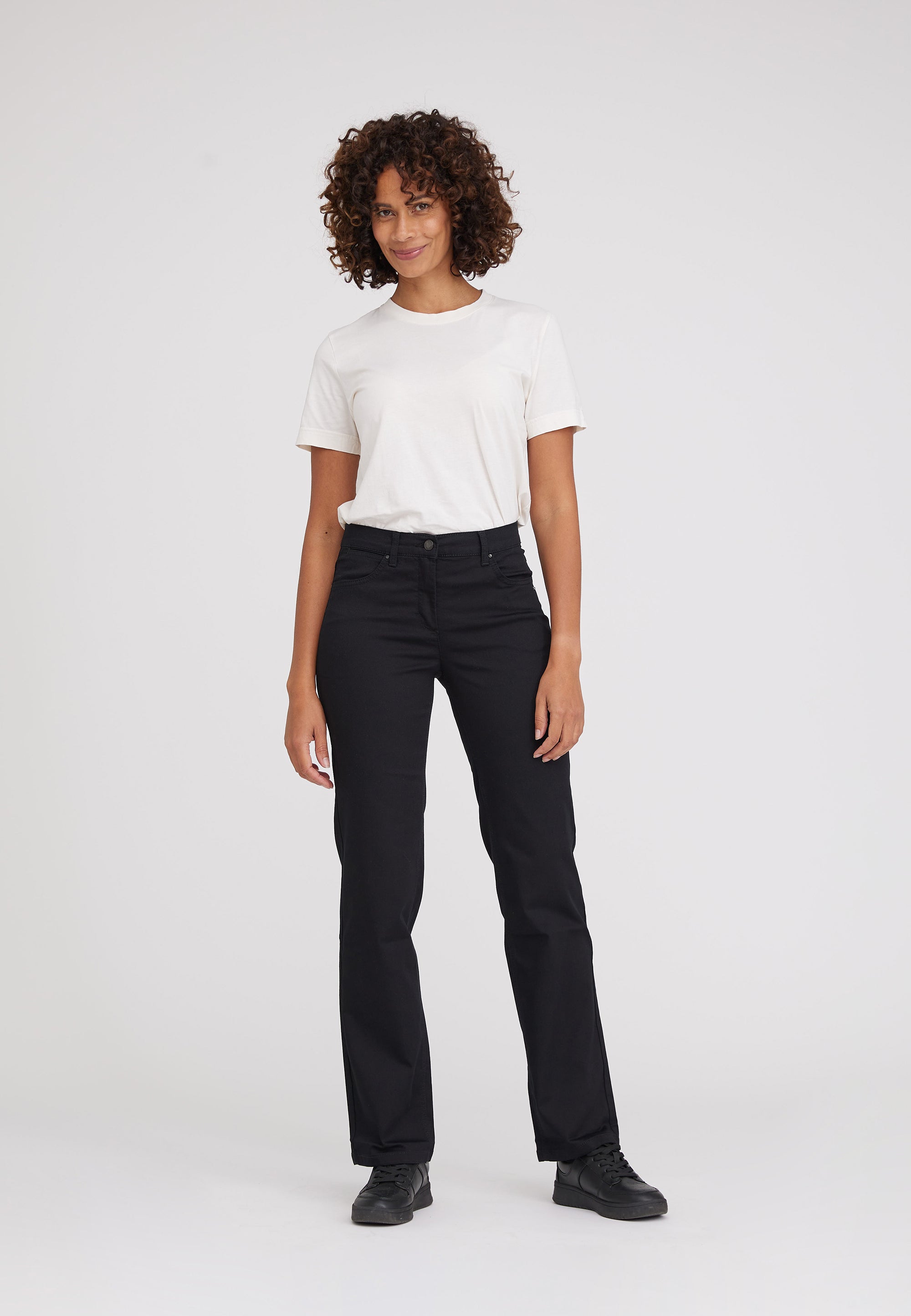 LAURIE Amelia Straight - Medium Length Straight Schwarz