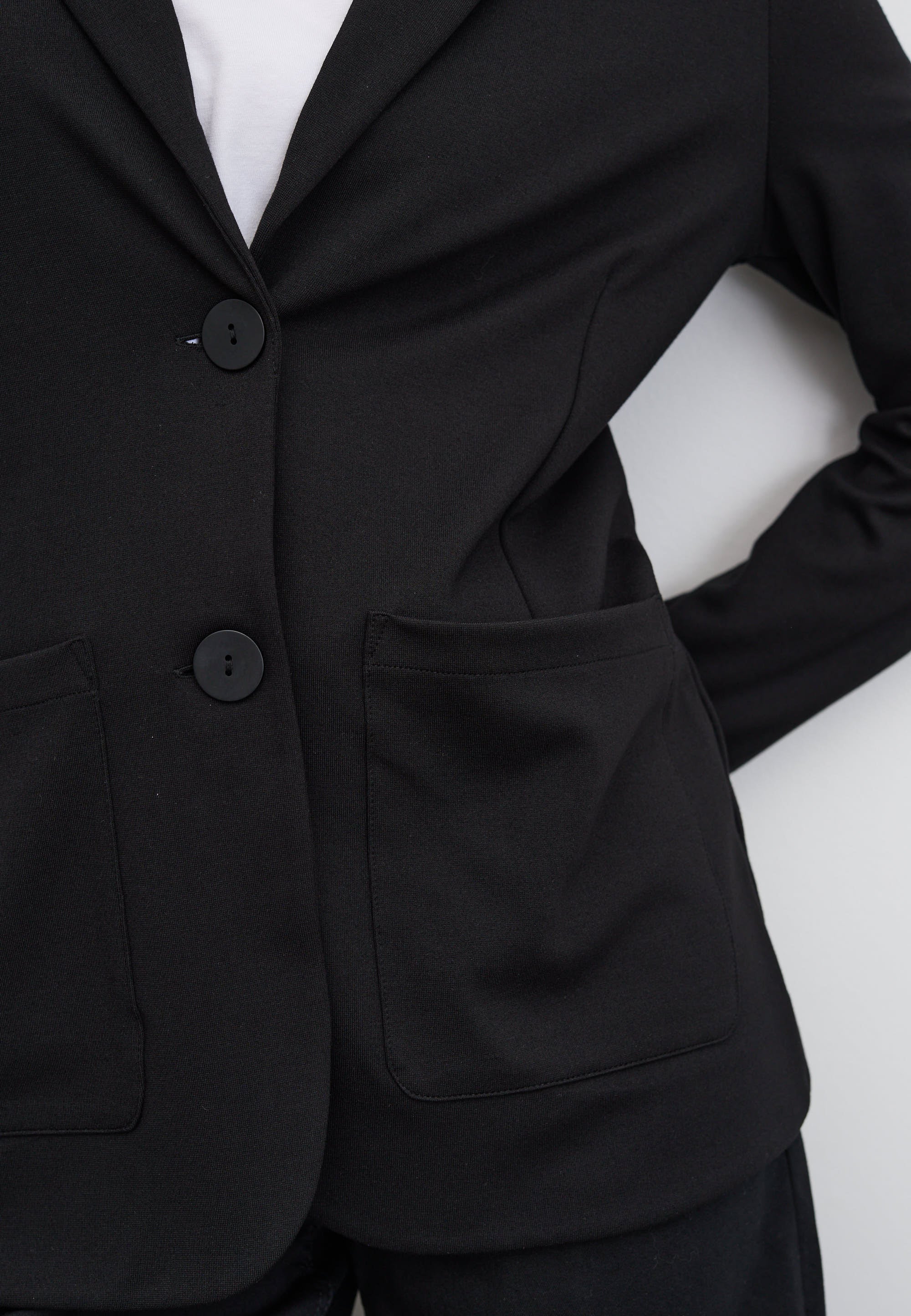 LAURIE Britt Blazer 68cm Jackets Schwarz