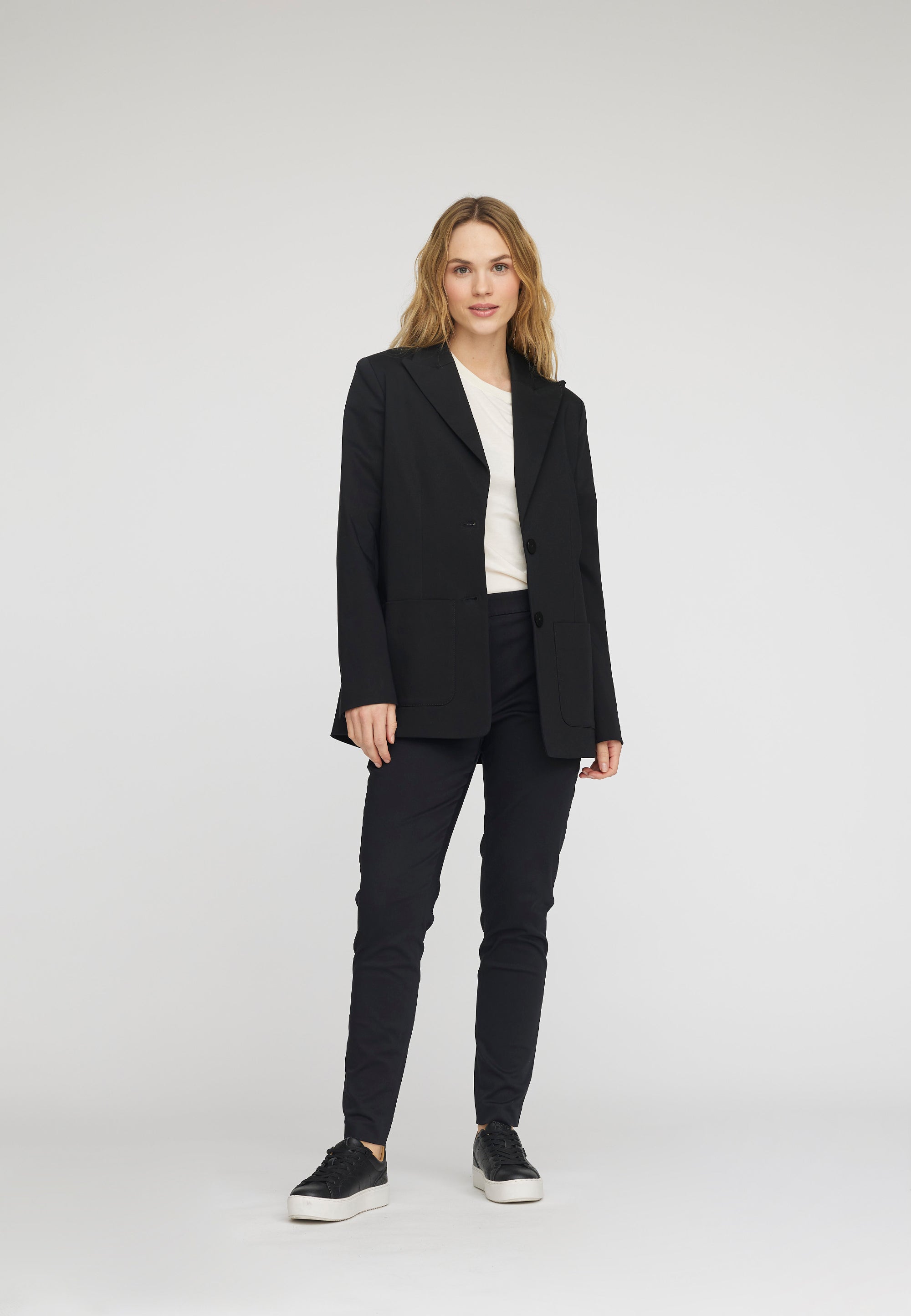 LAURIE Britt Blazer 76cm Jackets Schwarz