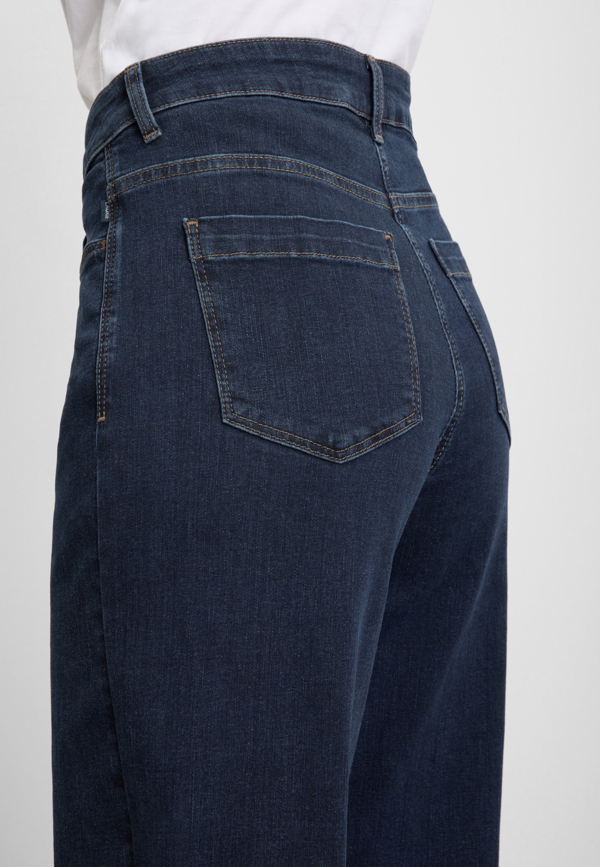 LAURIE Carol Loose - Medium Length Loose Dunkelblauer denim