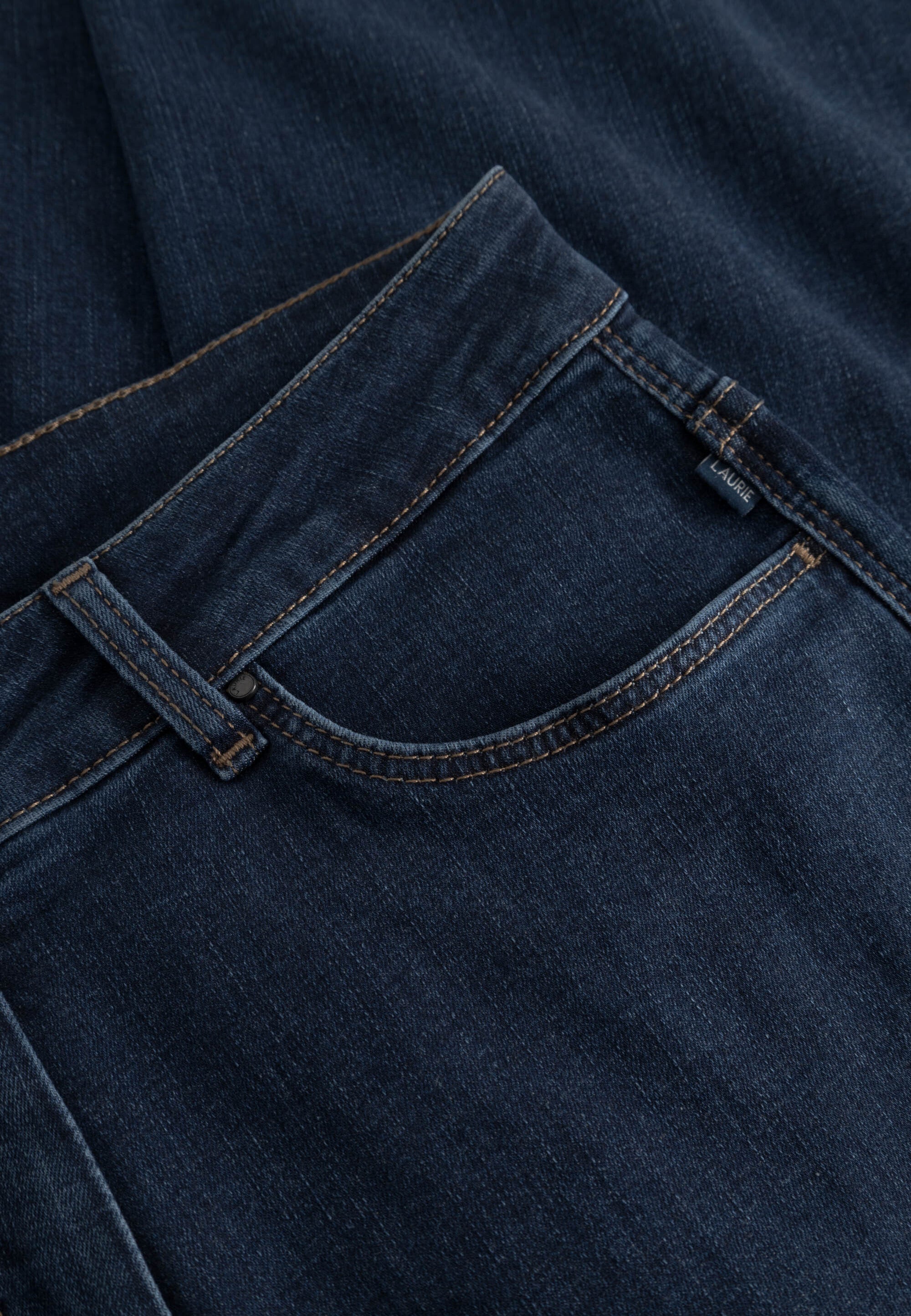 LAURIE Carol Loose - Medium Length Loose Dunkelblauer denim
