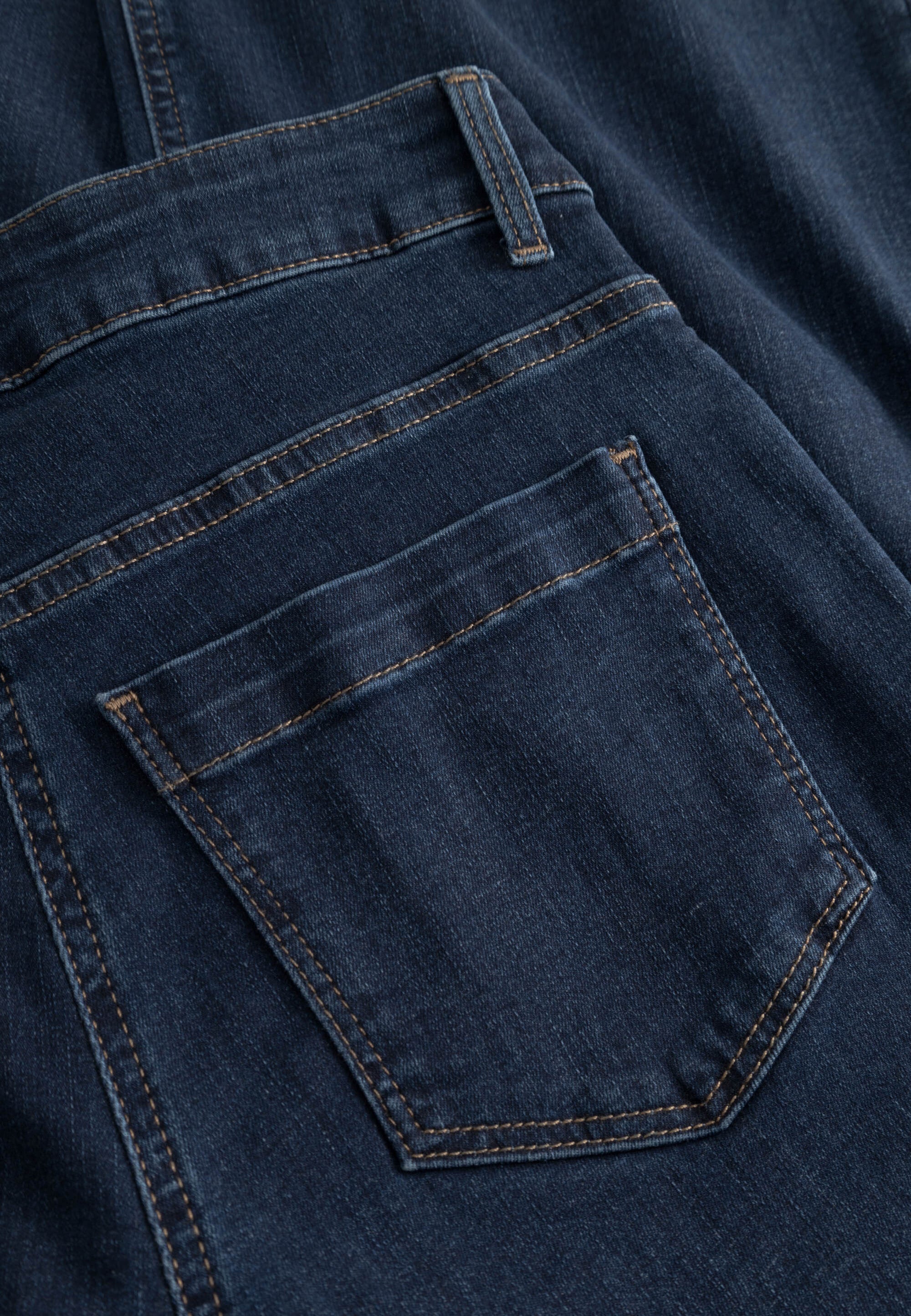 LAURIE Carol Loose - Medium Length Loose Dunkelblauer denim
