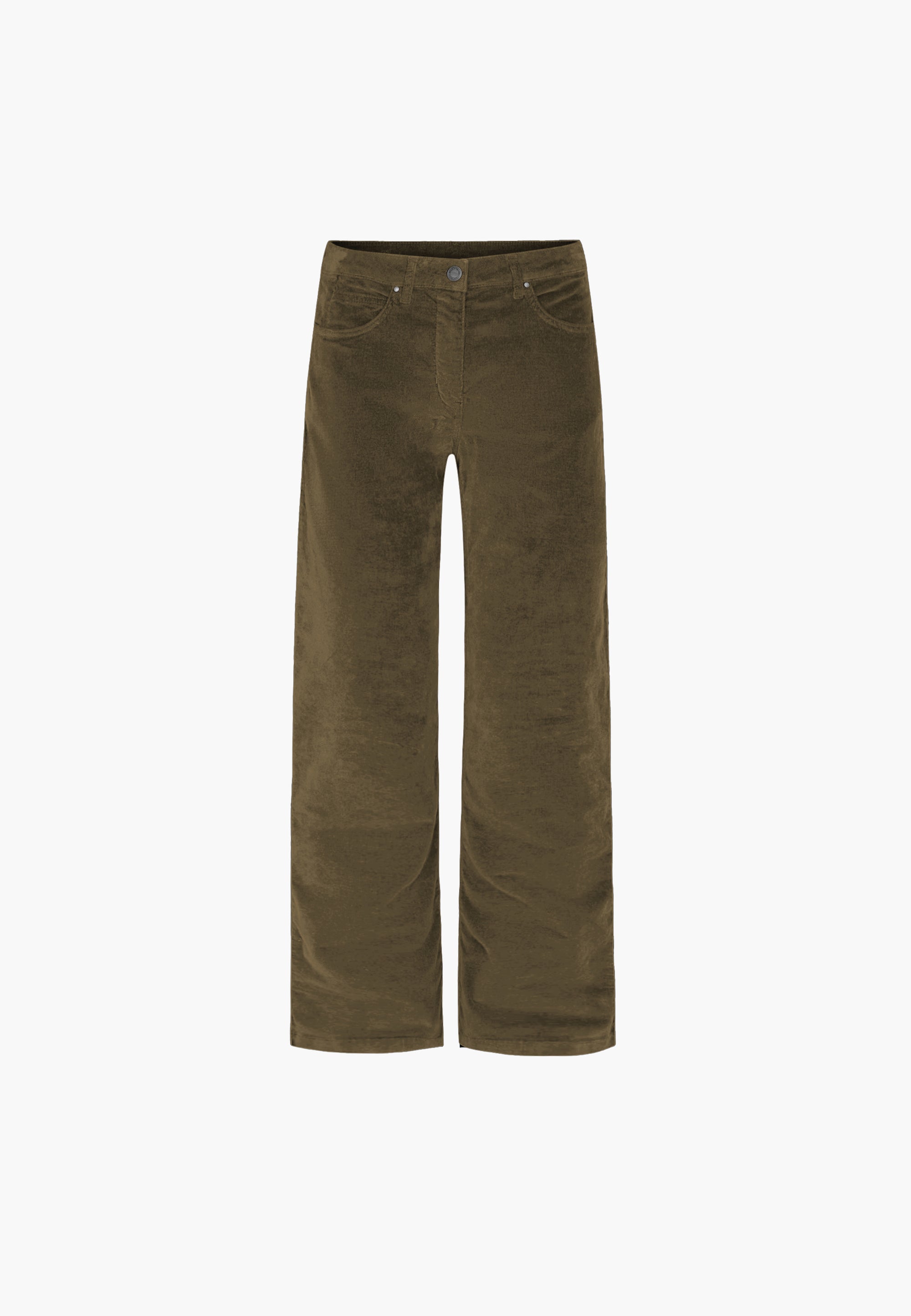 LAURIE Carol Loose Samt - Medium Length Loose 58900 Dark Olive