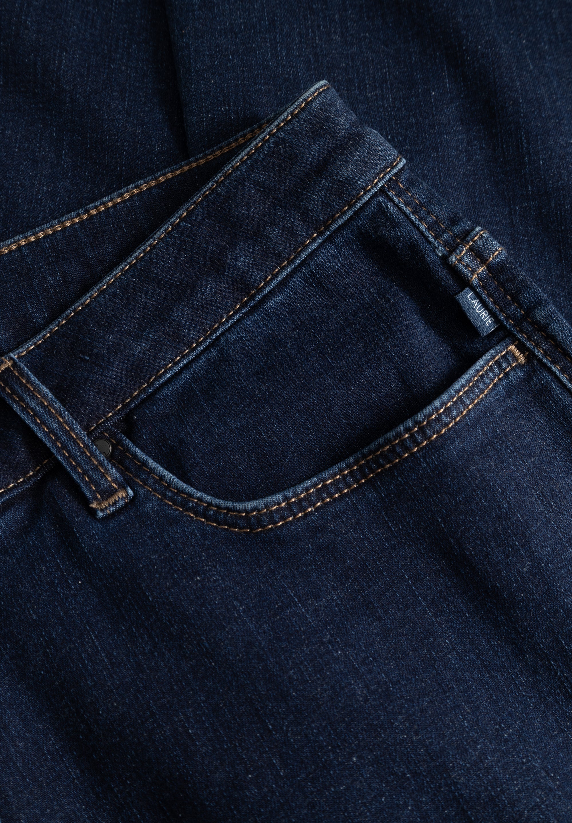 LAURIE Charlotte Flare Regular - Medium Length Regular Dunkelblauer denim