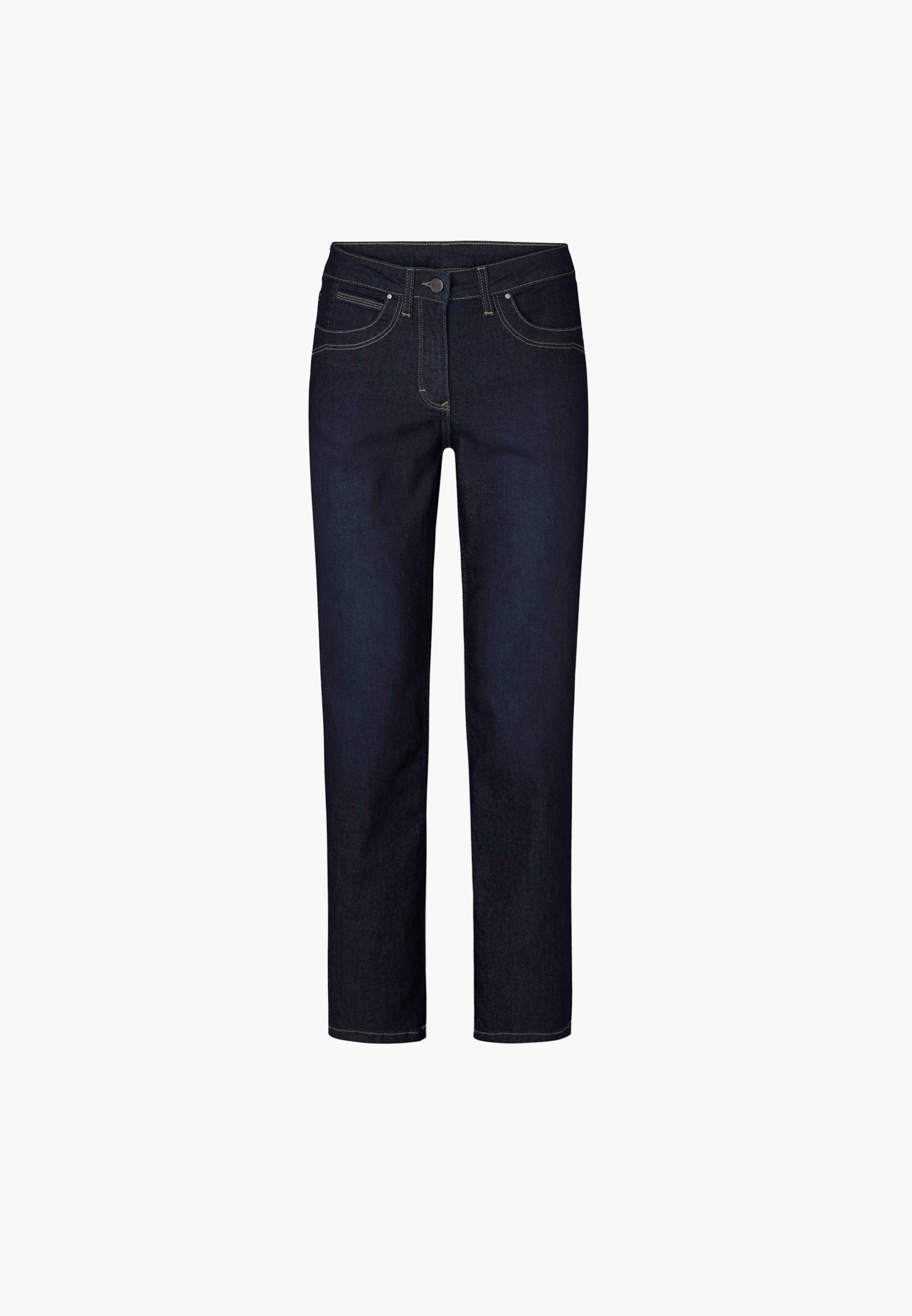 LAURIE Charlotte Regular - Medium Length Regular 49499 Washed Dark Blue Denim
