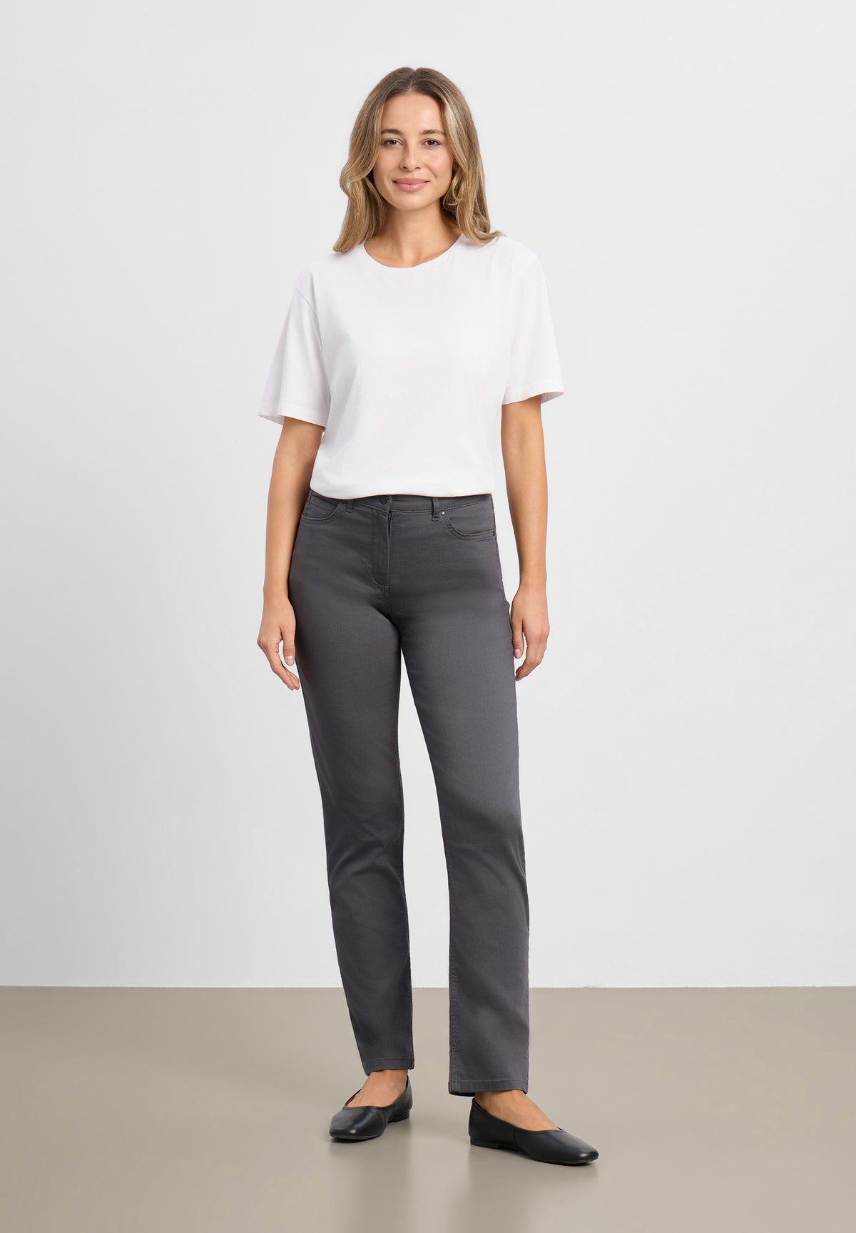 LAURIE Charlotte Regular - Medium Length Regular Anthrazit