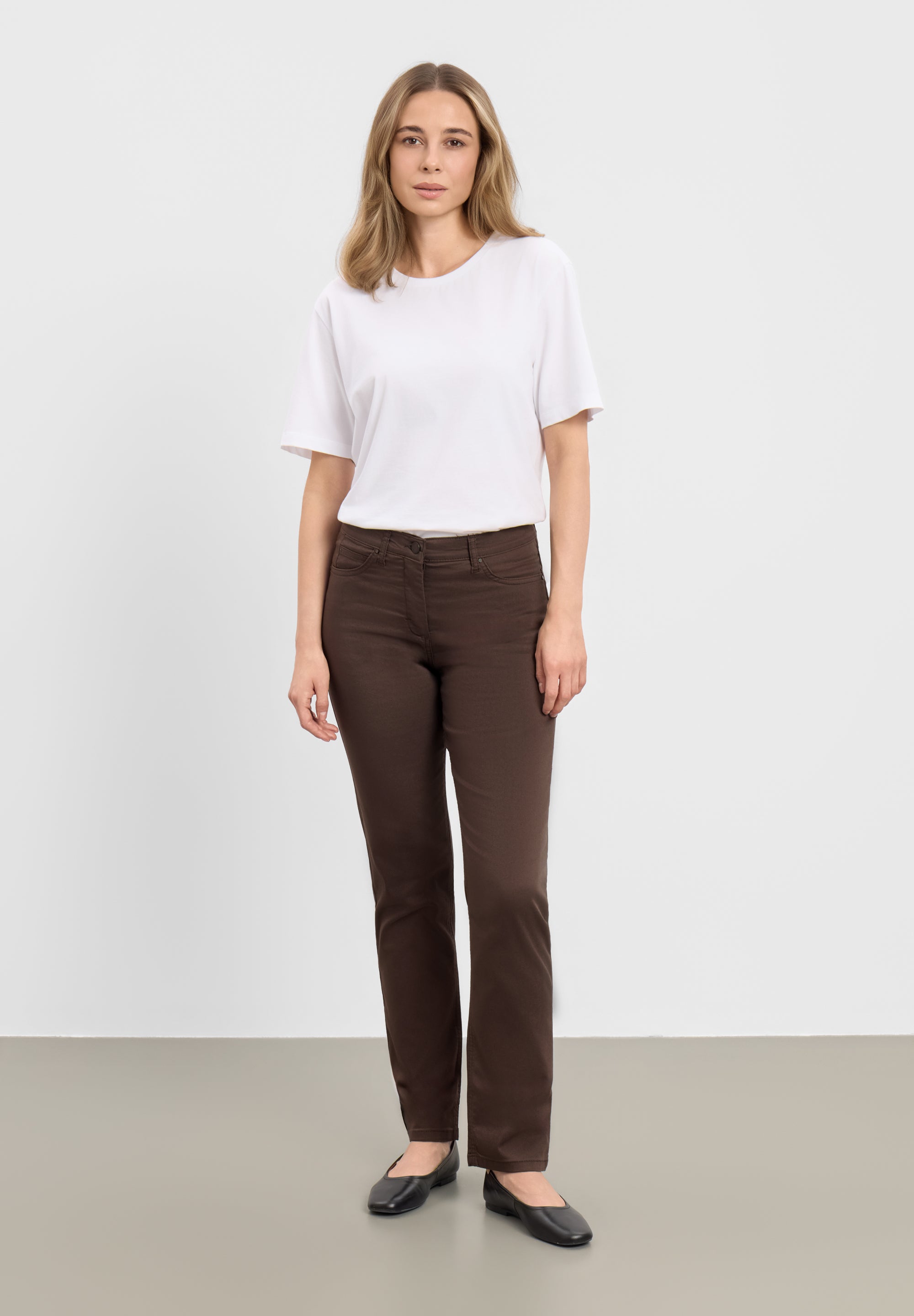LAURIE Charlotte Regular - Medium Length Regular Braun