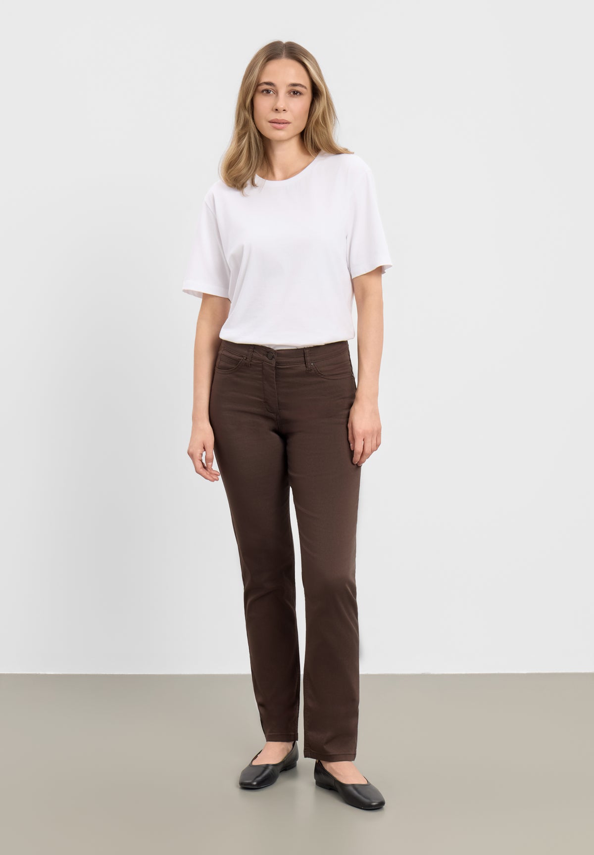 LAURIE Charlotte Regular - Medium Length Regular Braun
