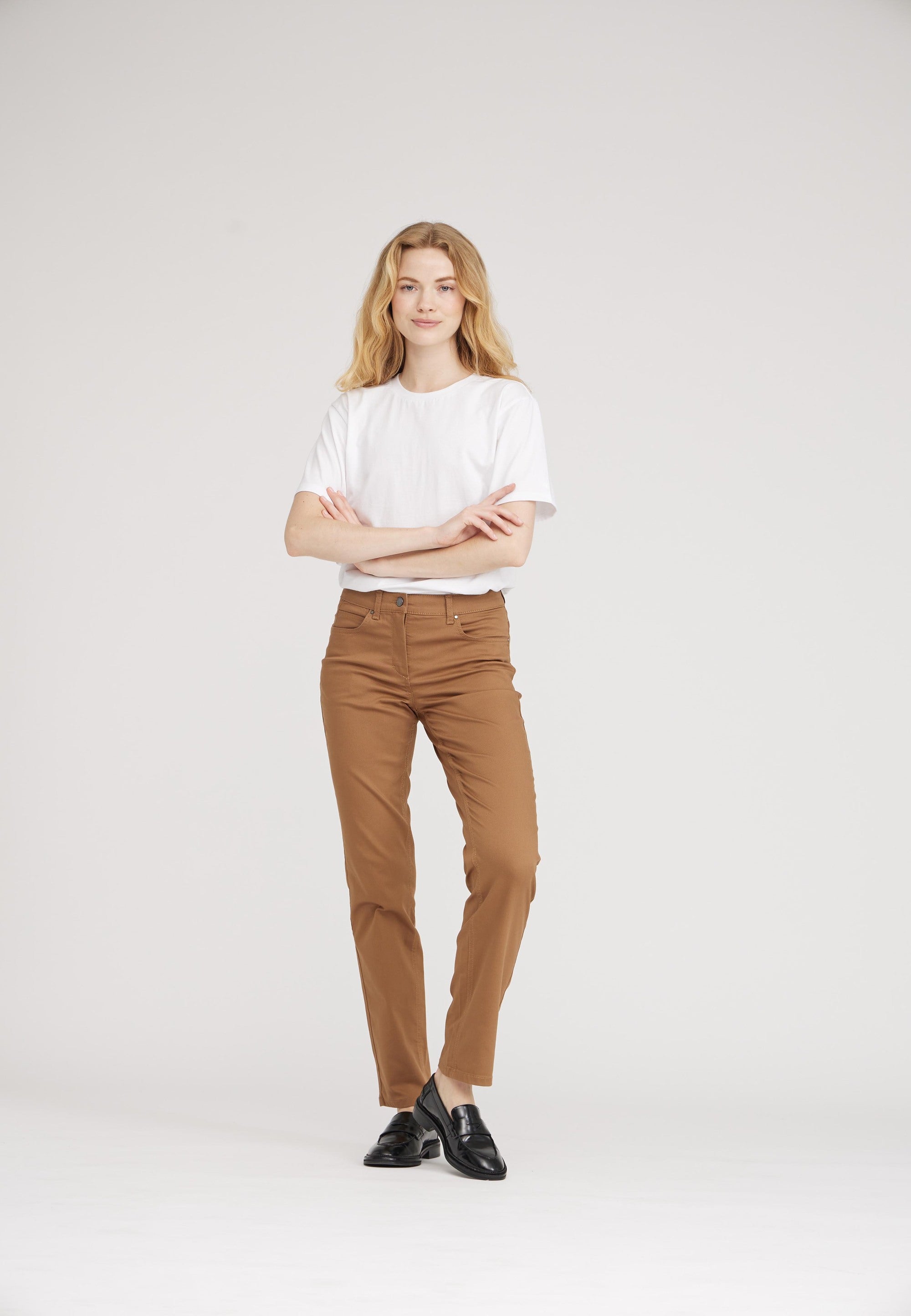 LAURIE Charlotte Regular - Medium Length Regular Kamel