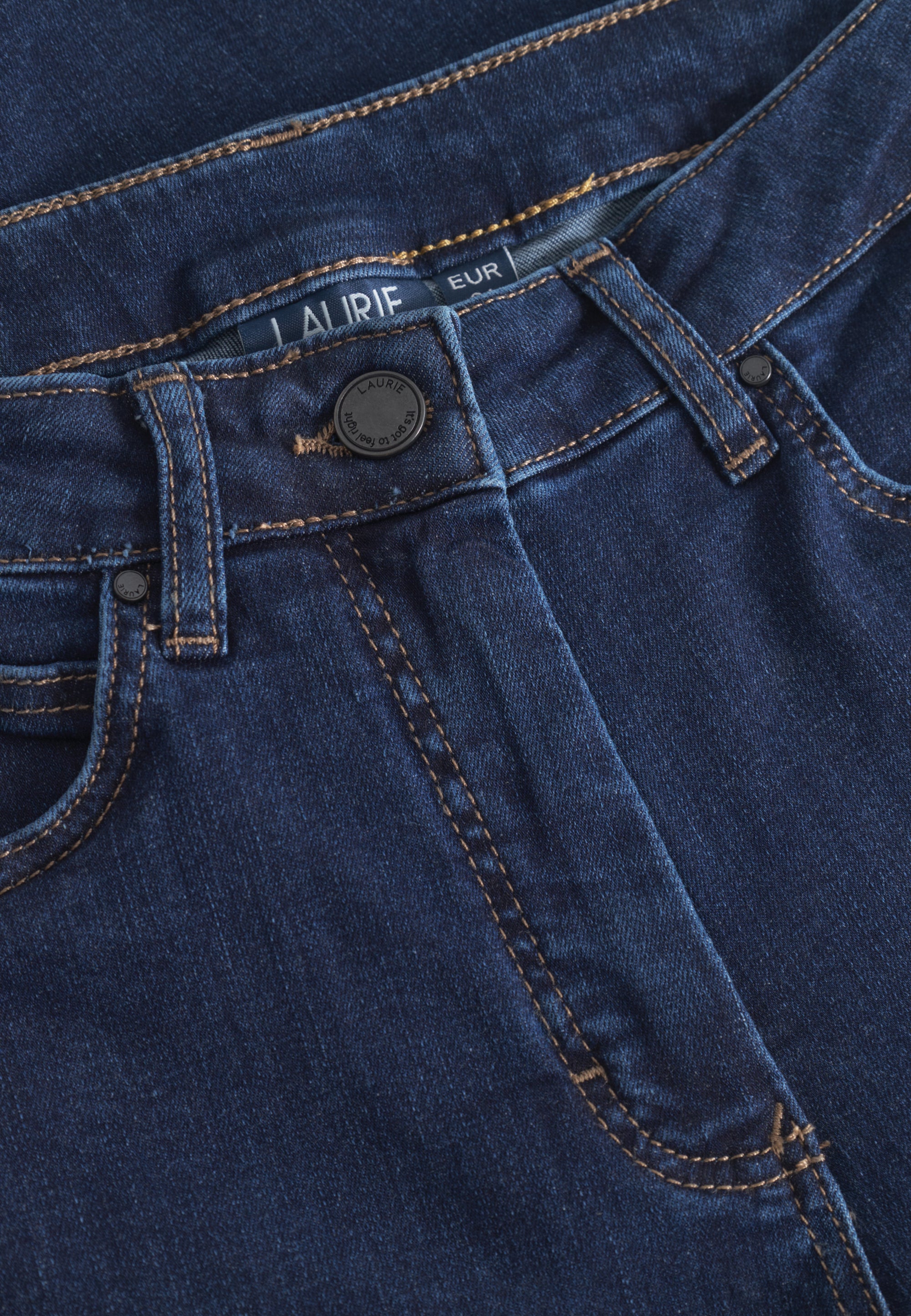 LAURIE Charlotte Regular - Medium Length Regular Dunkelblauer denim