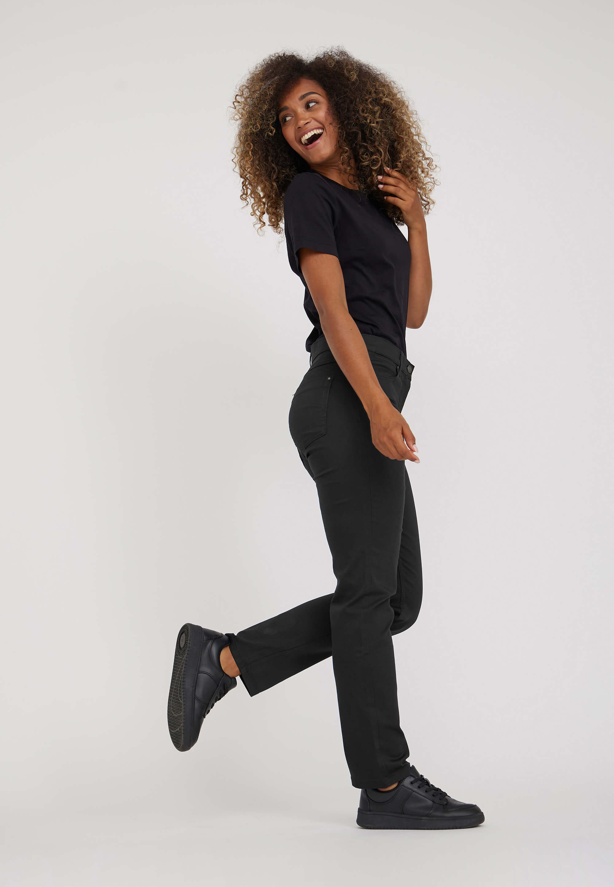 LAURIE Charlotte Regular - Short Length Regular Schwarz