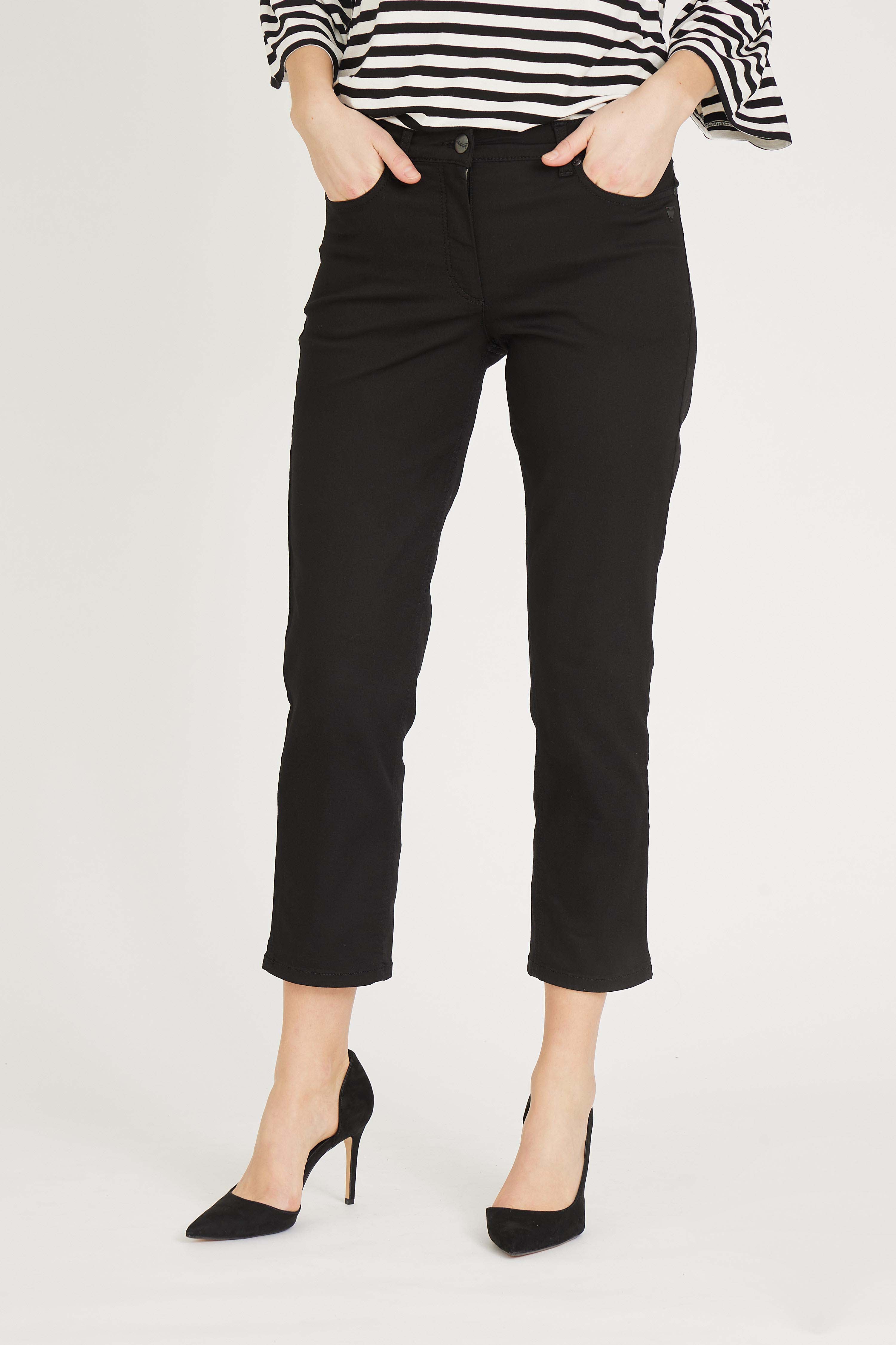 LAURIE Charlotte Regular Crop Regular Schwarz