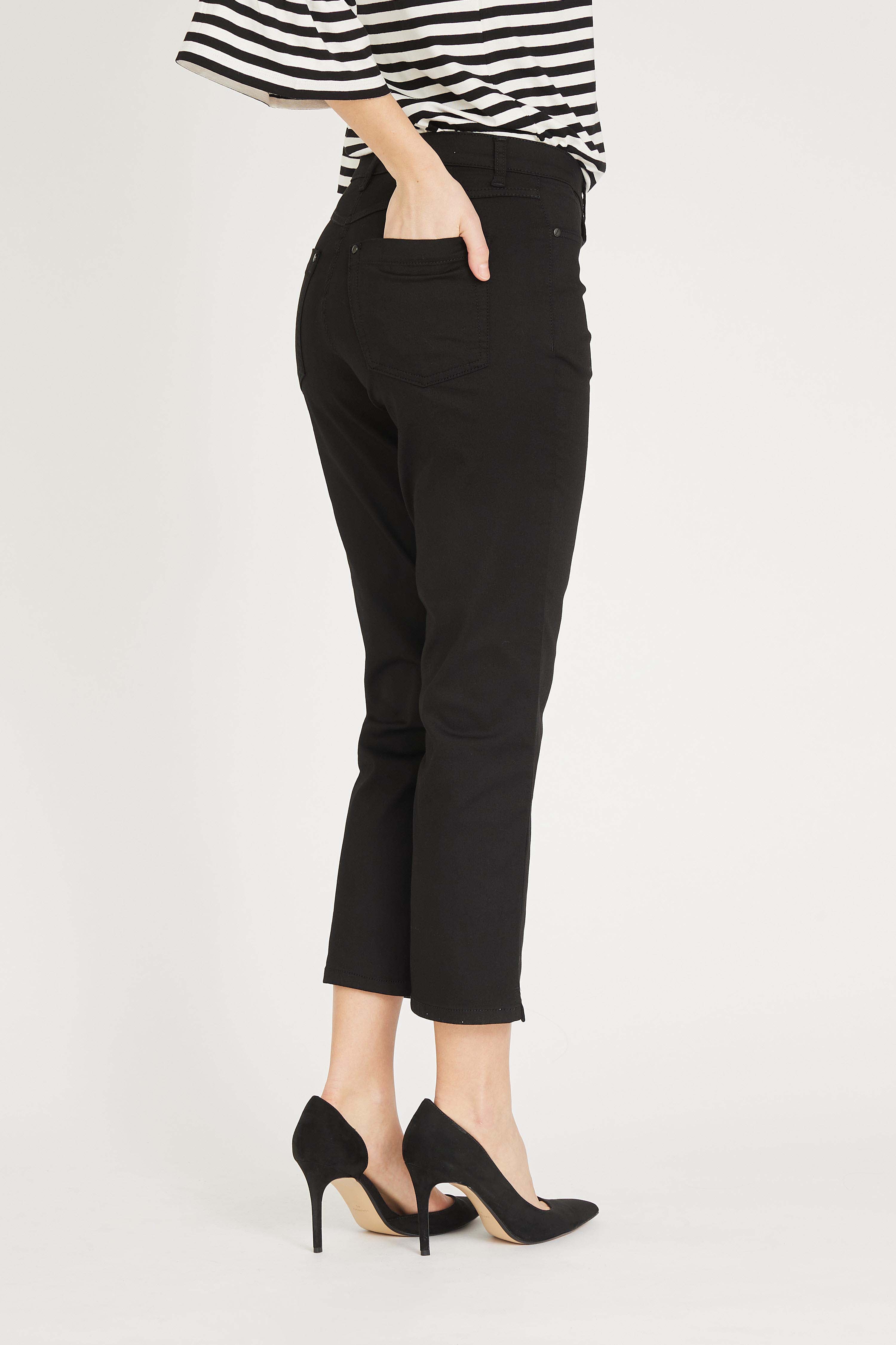 LAURIE Charlotte Regular Crop Regular Schwarz
