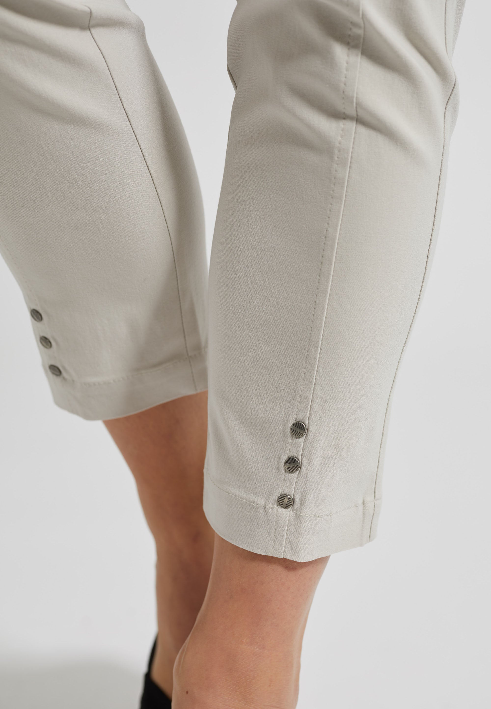 LAURIE Chloe Slim - Cropped Slim Grau sand