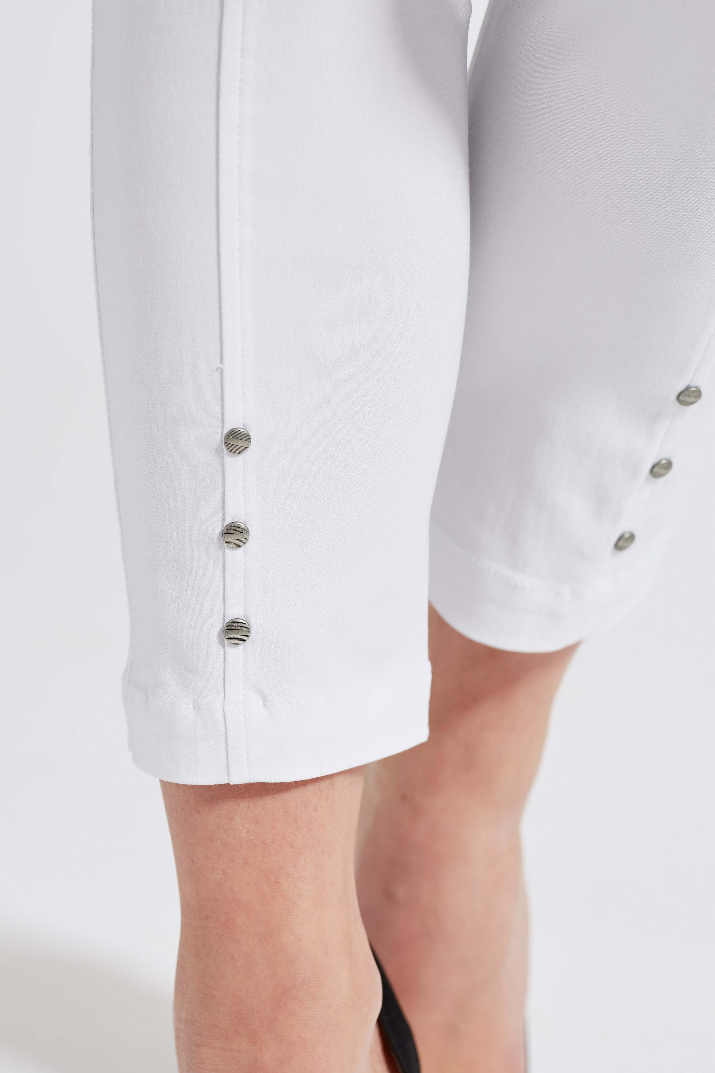 LAURIE Chloe Slim Crop Slim Weiss