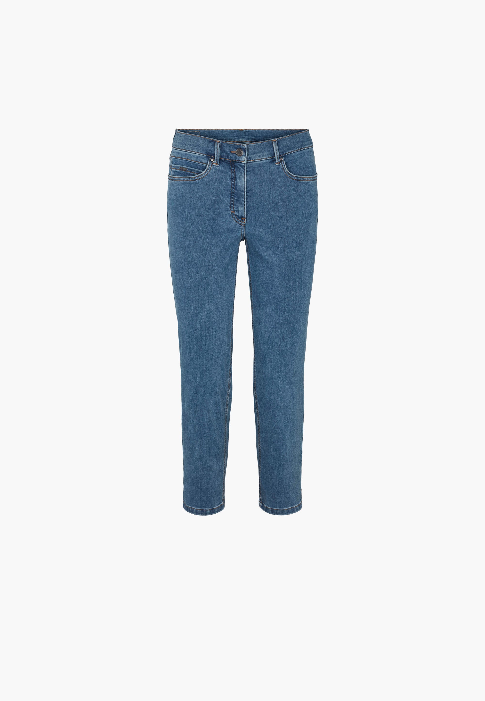 LAURIE Christie Regular Crop Regular Blau Denim