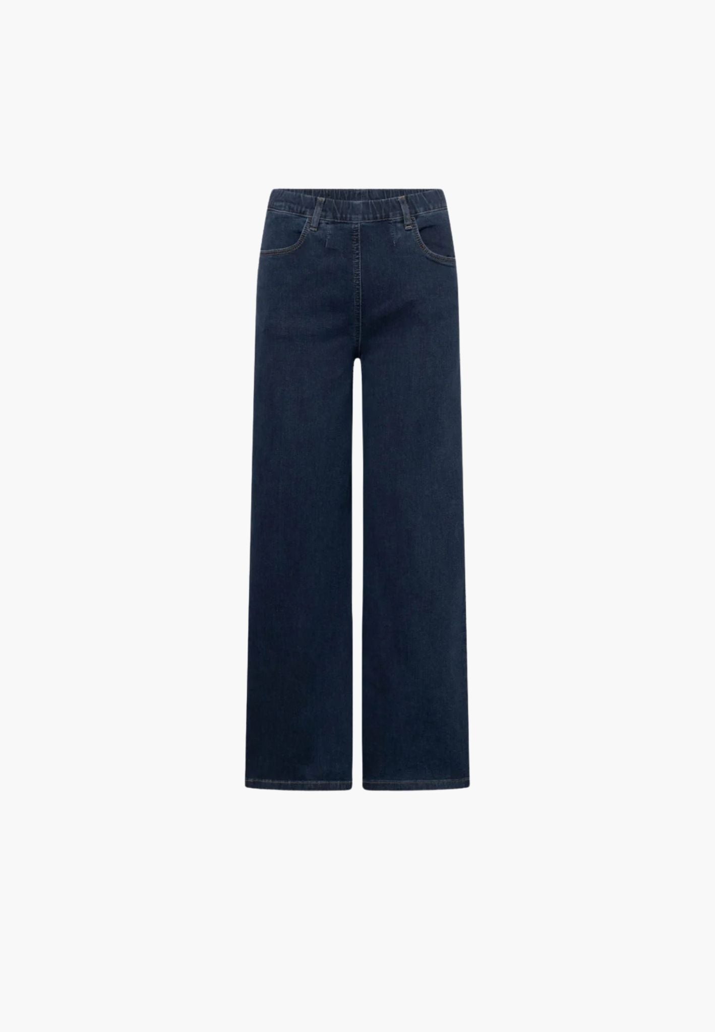 LAURIE Donna Loose - Medium Length Loose Dunkelblauer denim