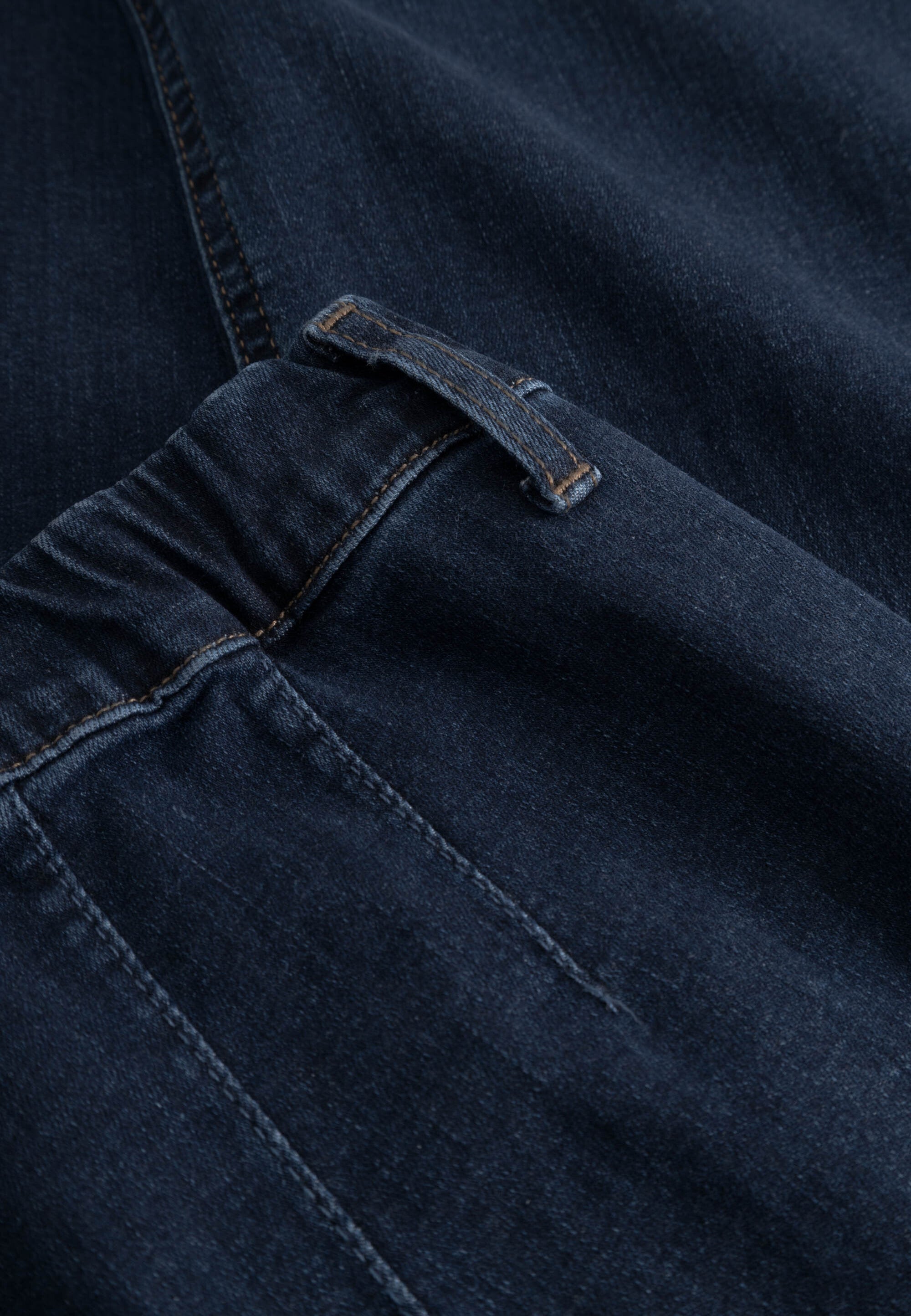 LAURIE Donna Loose - Medium Length Loose Dunkelblauer denim