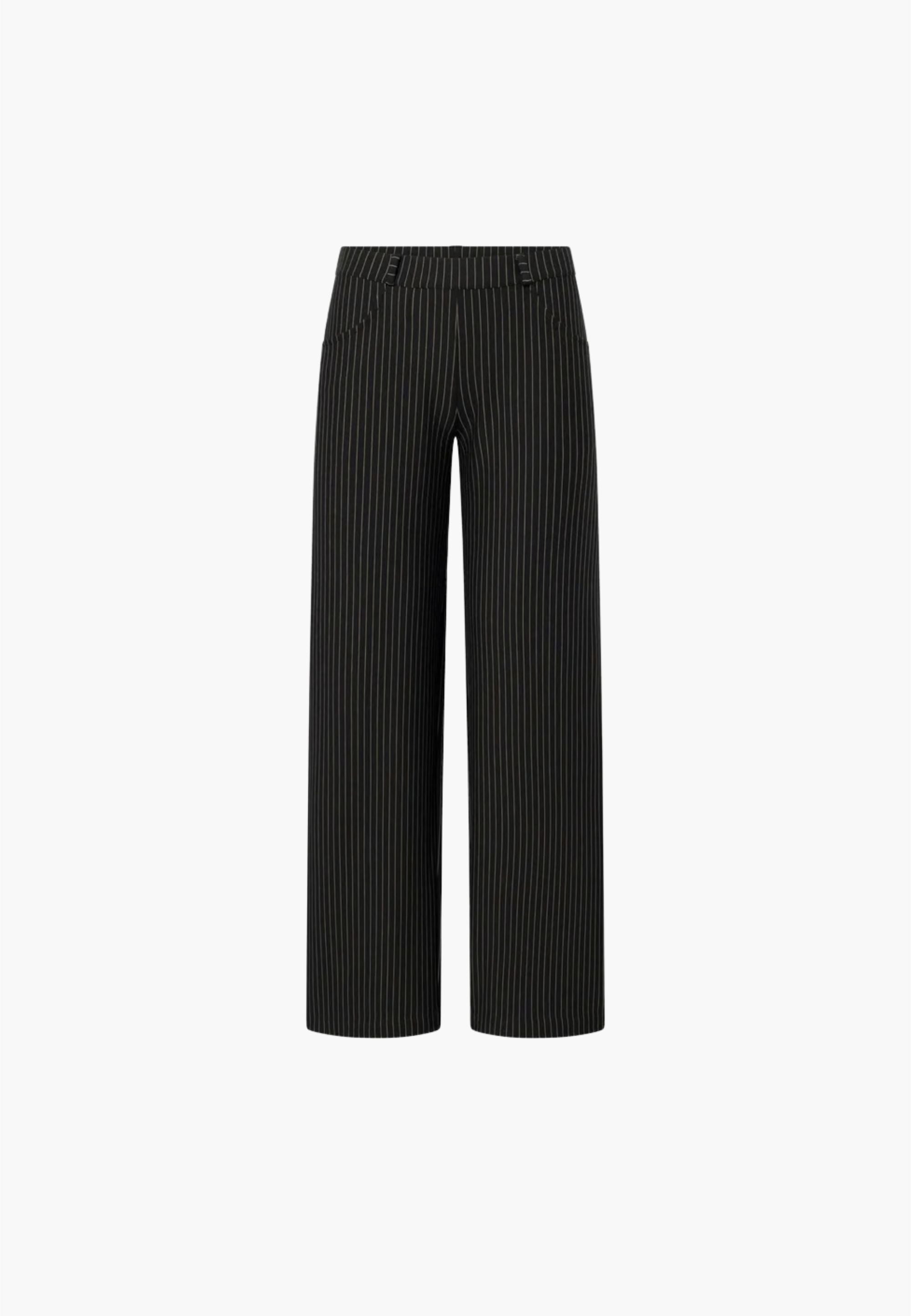 LAURIE Donna Loose - Medium Length Loose 99027 Black Stripe Brushed