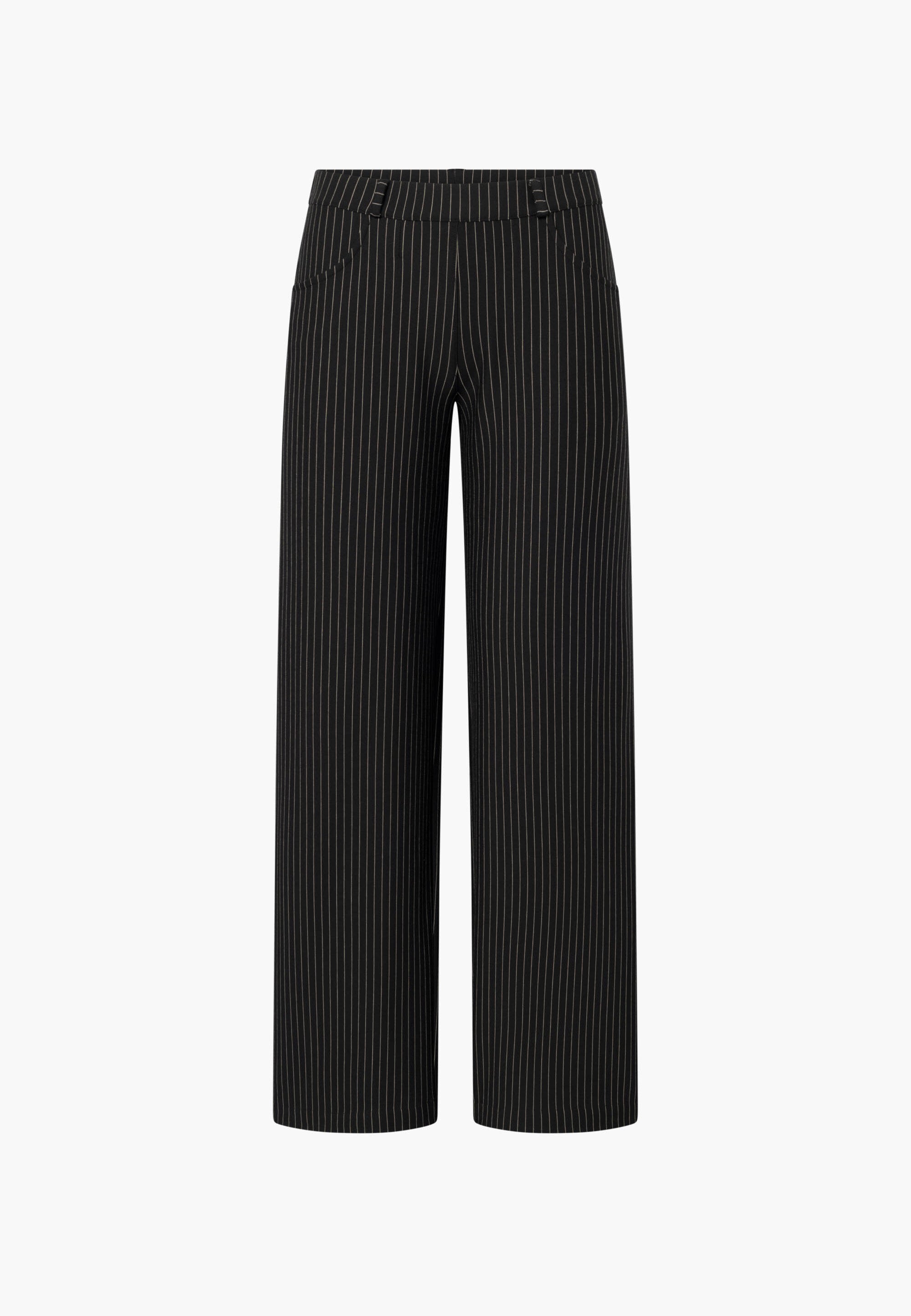 LAURIE Donna Loose - Medium Length Loose 99027 Black Stripe Brushed