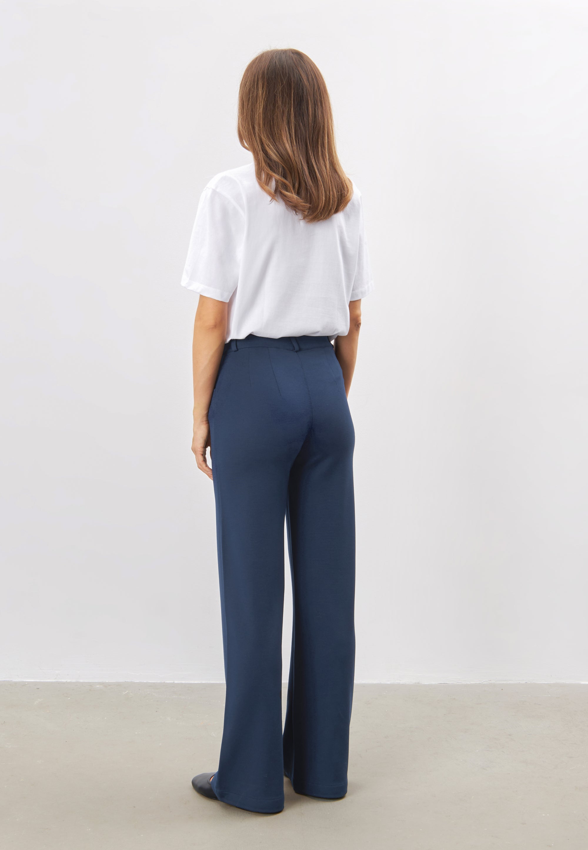 LAURIE Donna Loose - Medium Length Loose 49103 Navy brushed