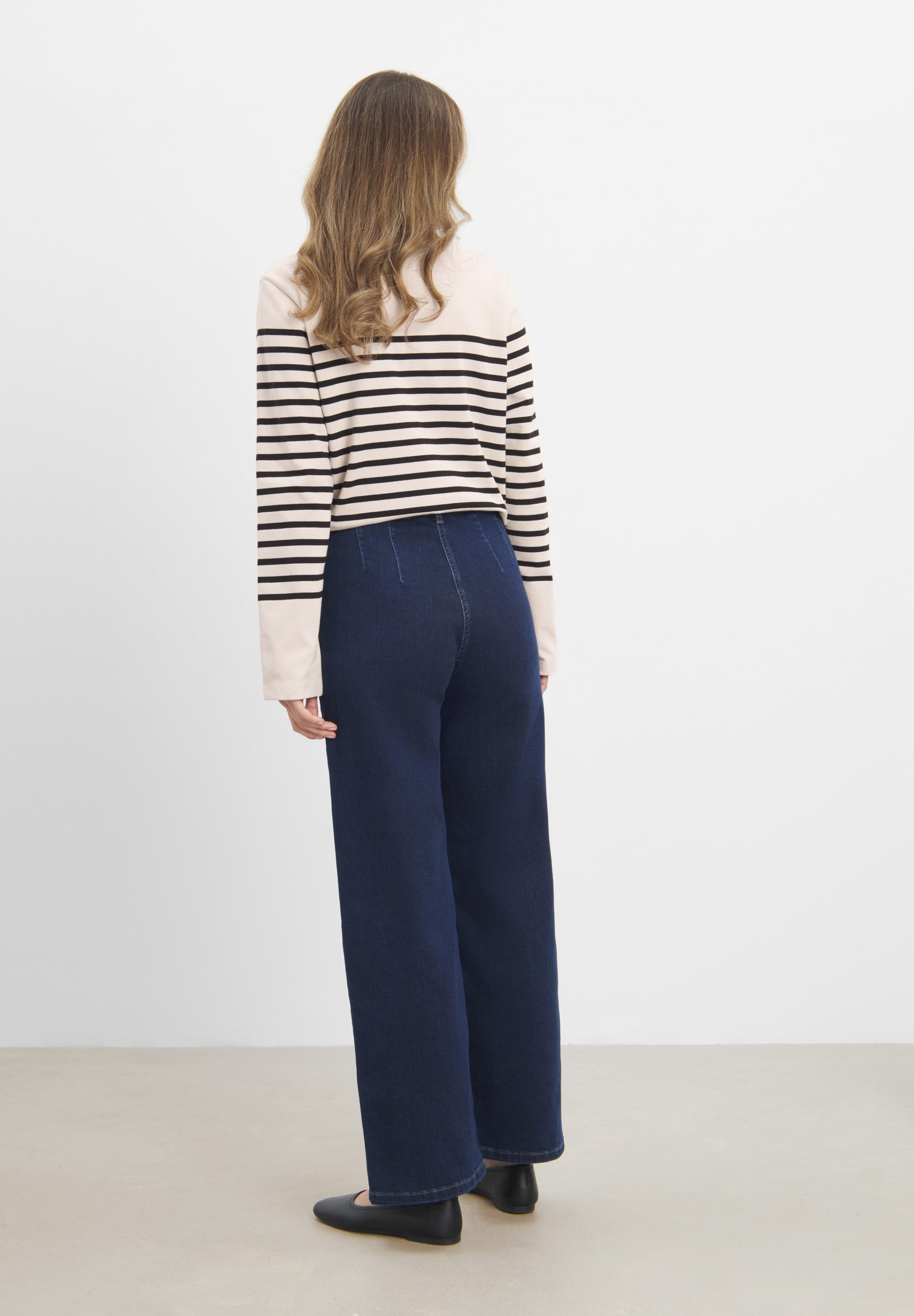 LAURIE Donna Loose - Short Length Loose Dunkelblauer denim