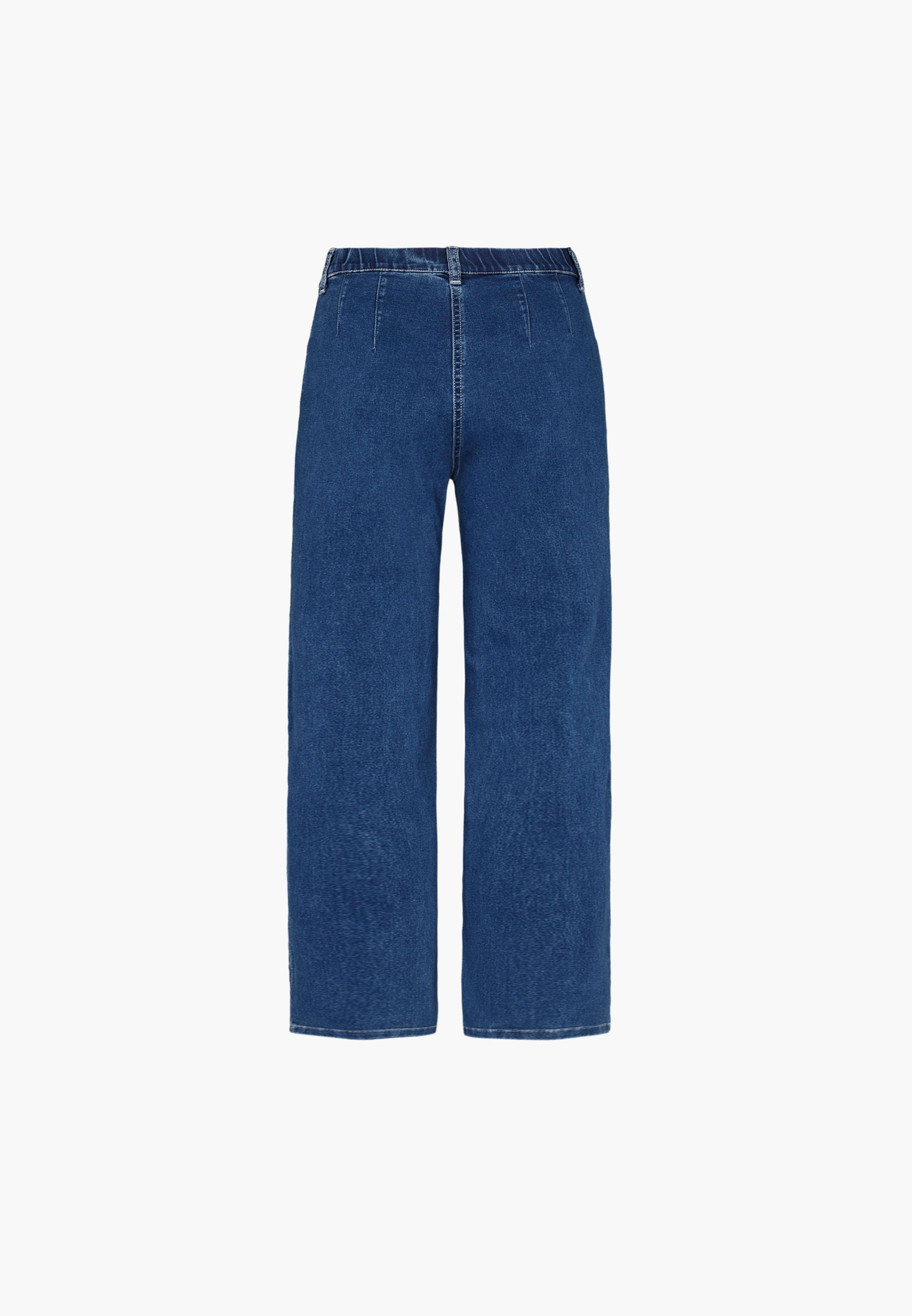 LAURIE Donna Loose Cropped Loose 49401 Blue Denim