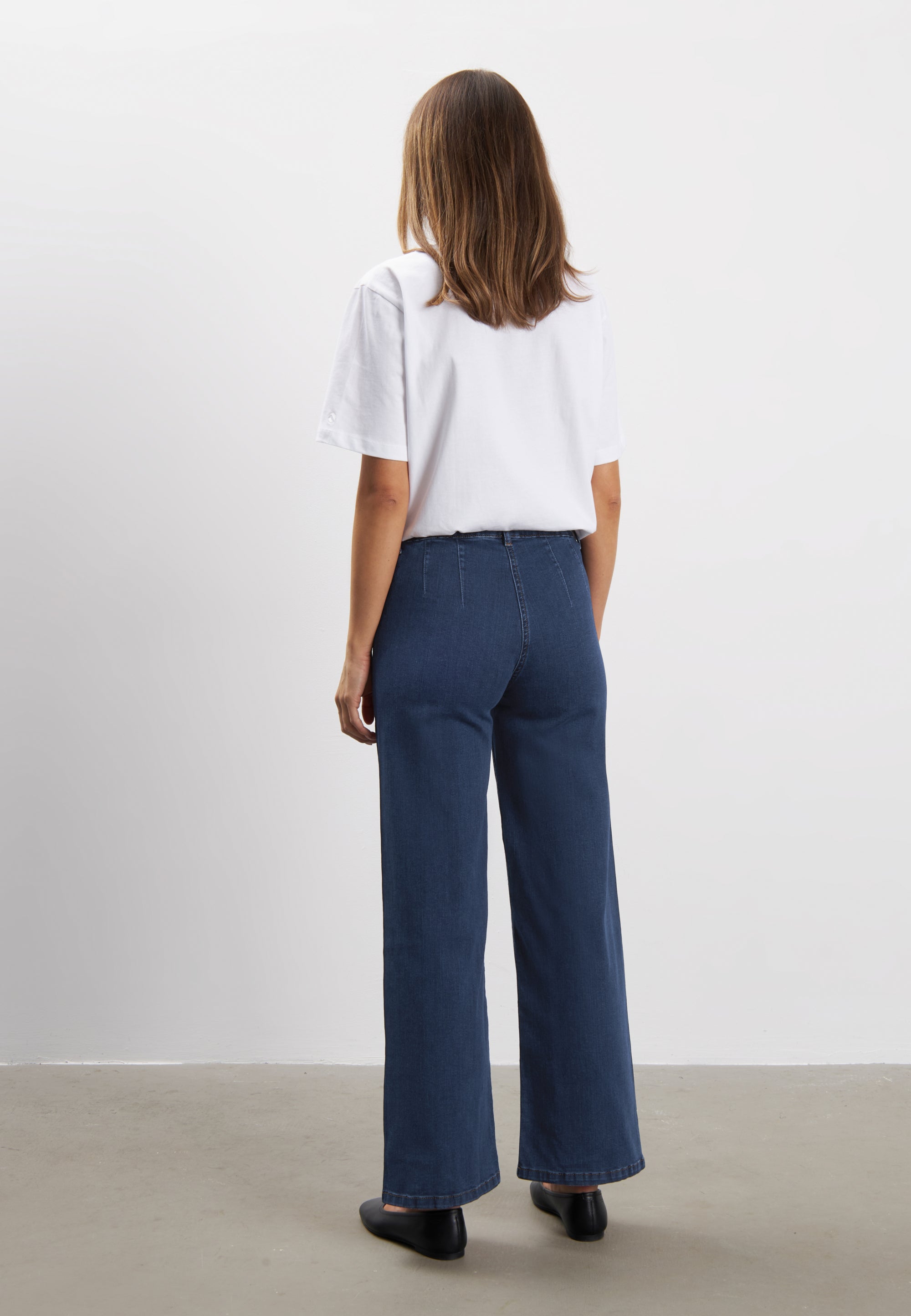 LAURIE Donna Loose - Short Length Loose Dunkelblauer denim