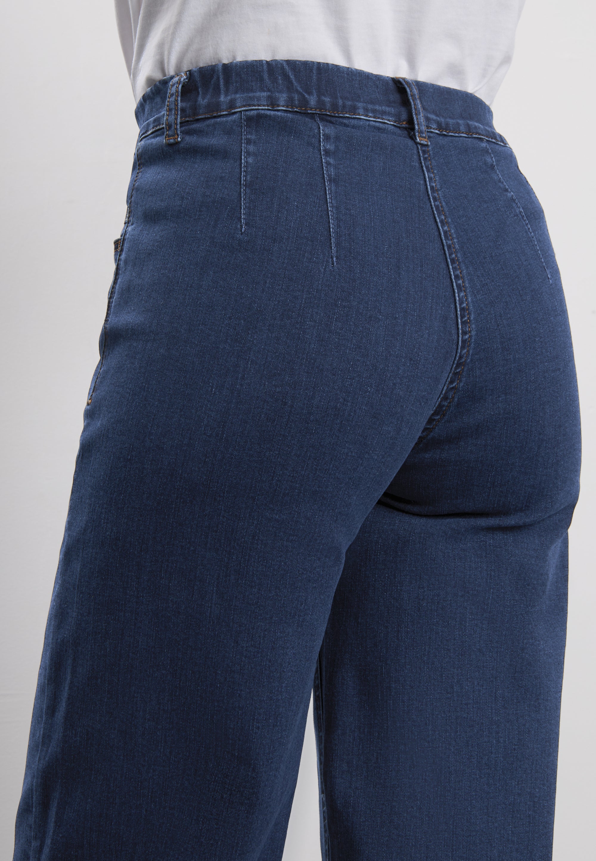 LAURIE Donna Loose - Short Length Loose Dunkelblauer denim