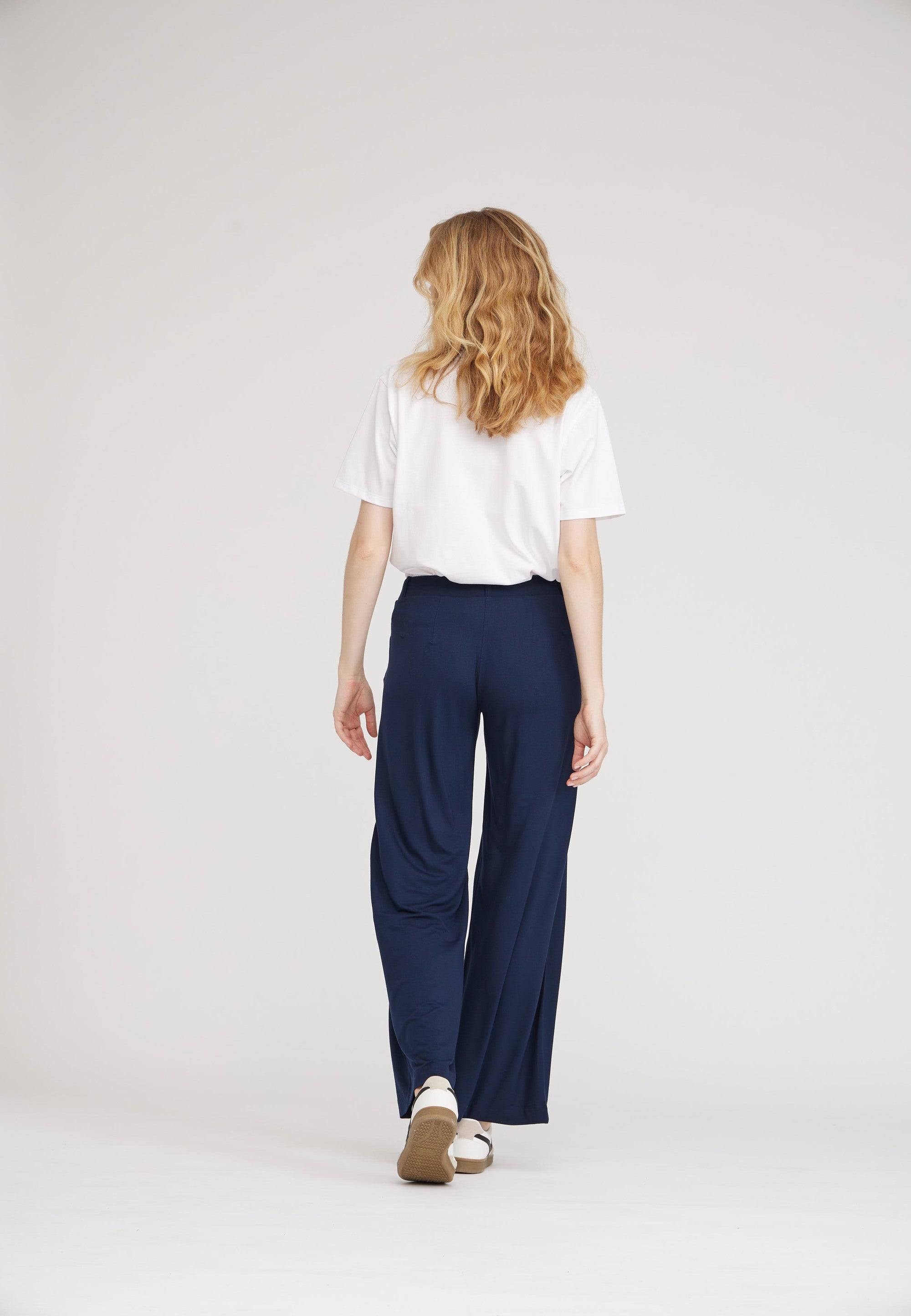 LAURIE Donna Loose Jersey - Short Length Loose 49104 Navy