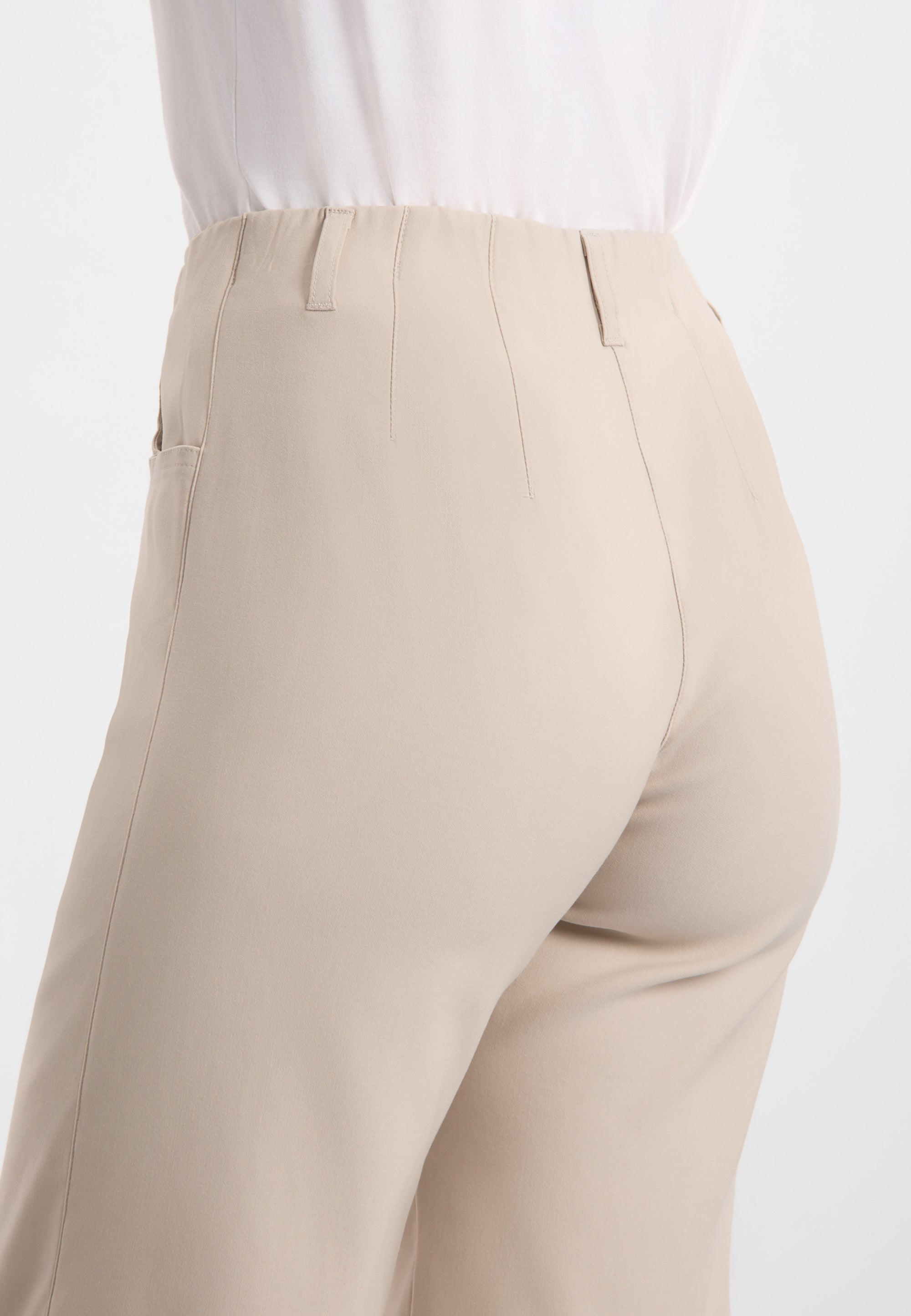 LAURIE Donna Loose Shorts Loose Grau sand