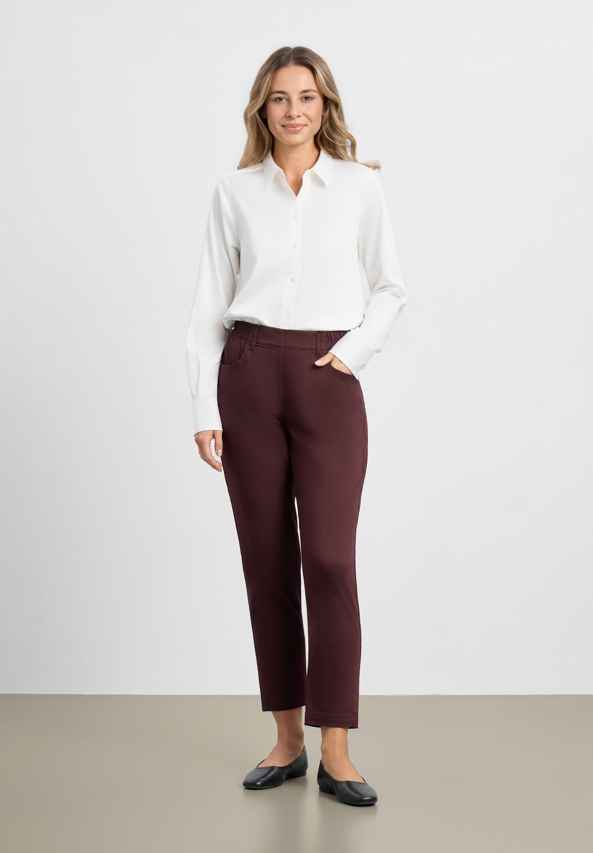 LAURIE Ellie Relaxed - Short Length Relaxed 68000 Dark Plum