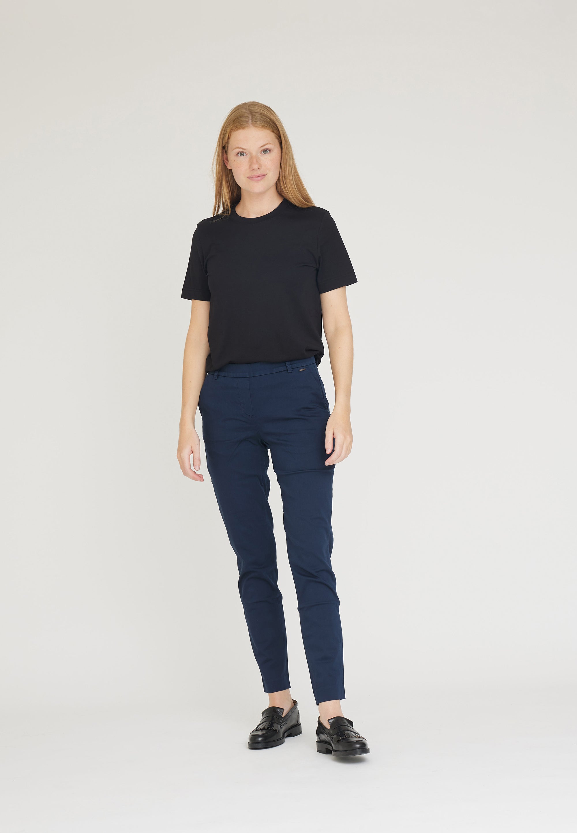 LAURIE Fanny Slim - Short Length Slim Marine
