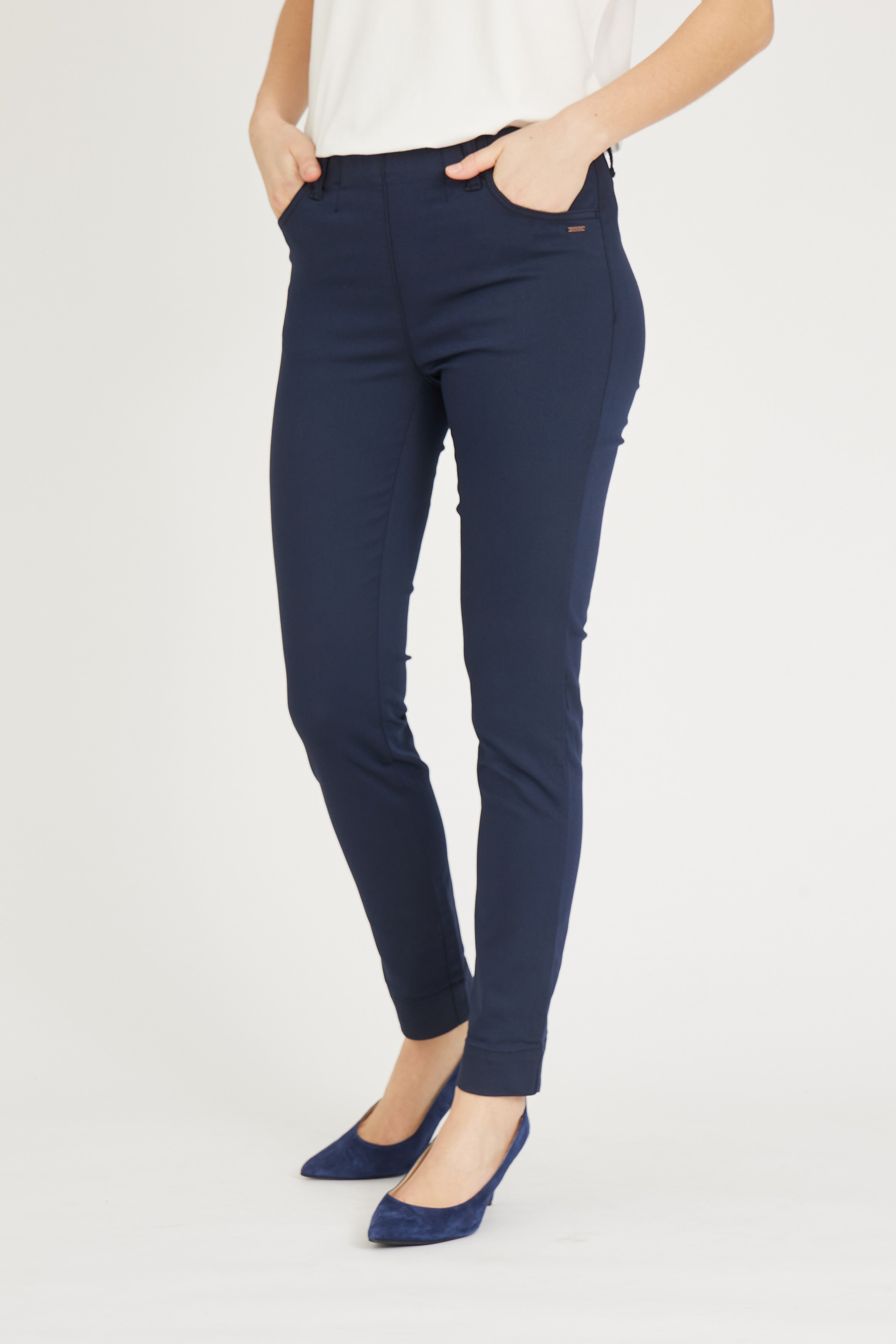 LAURIE Grace Slim - Short Length Slim Marine