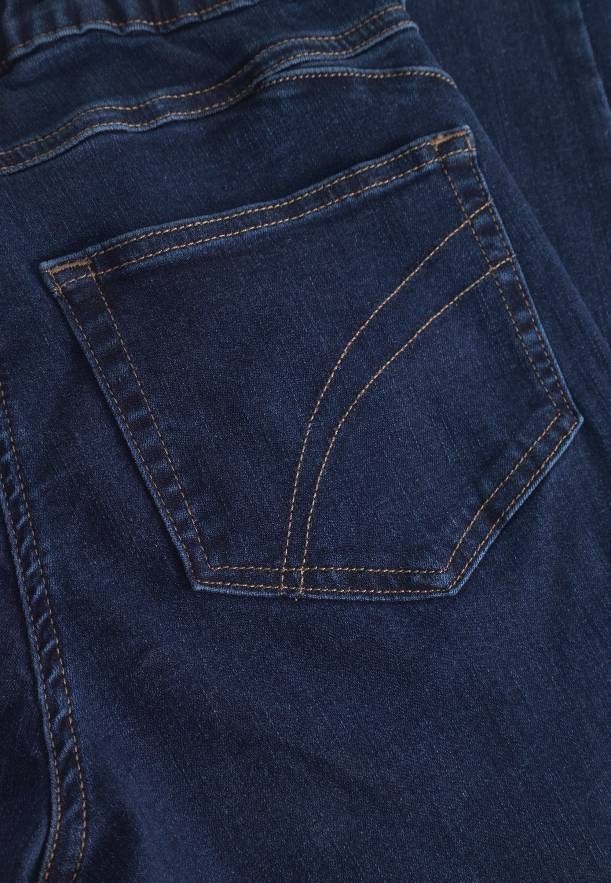 LAURIE Hannah Regular - Medium Length Trousers REGULAR Dunkelblauer denim