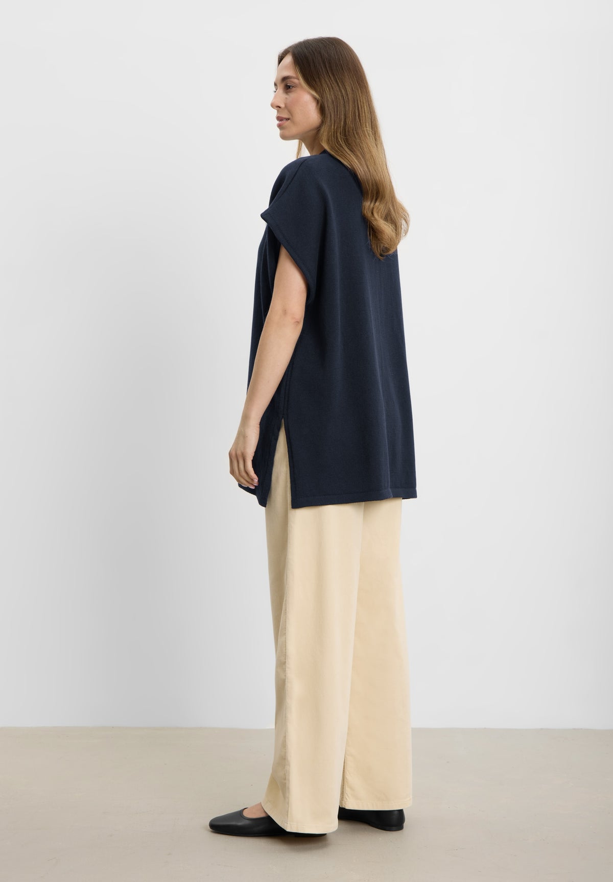 LAURIE Isabell vest Knitwear Marine