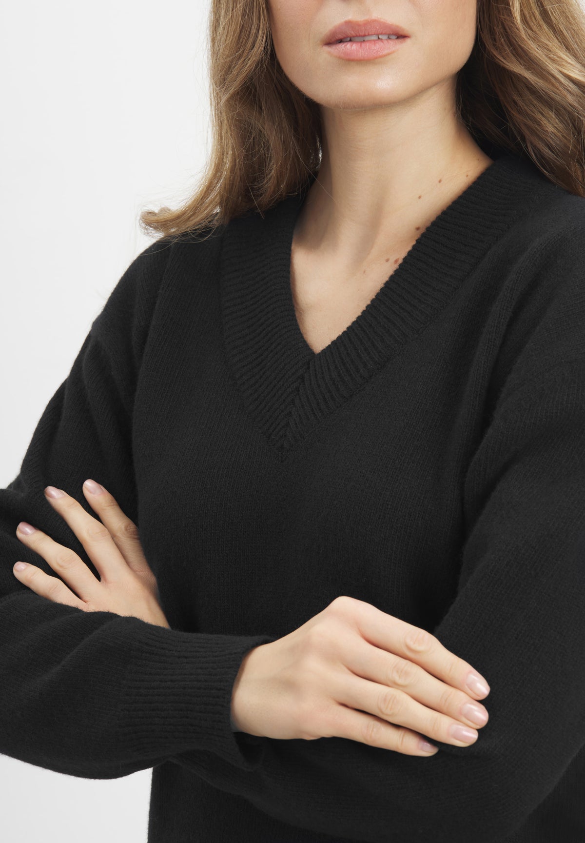 LAURIE Iza Sweater Knitwear Schwarz
