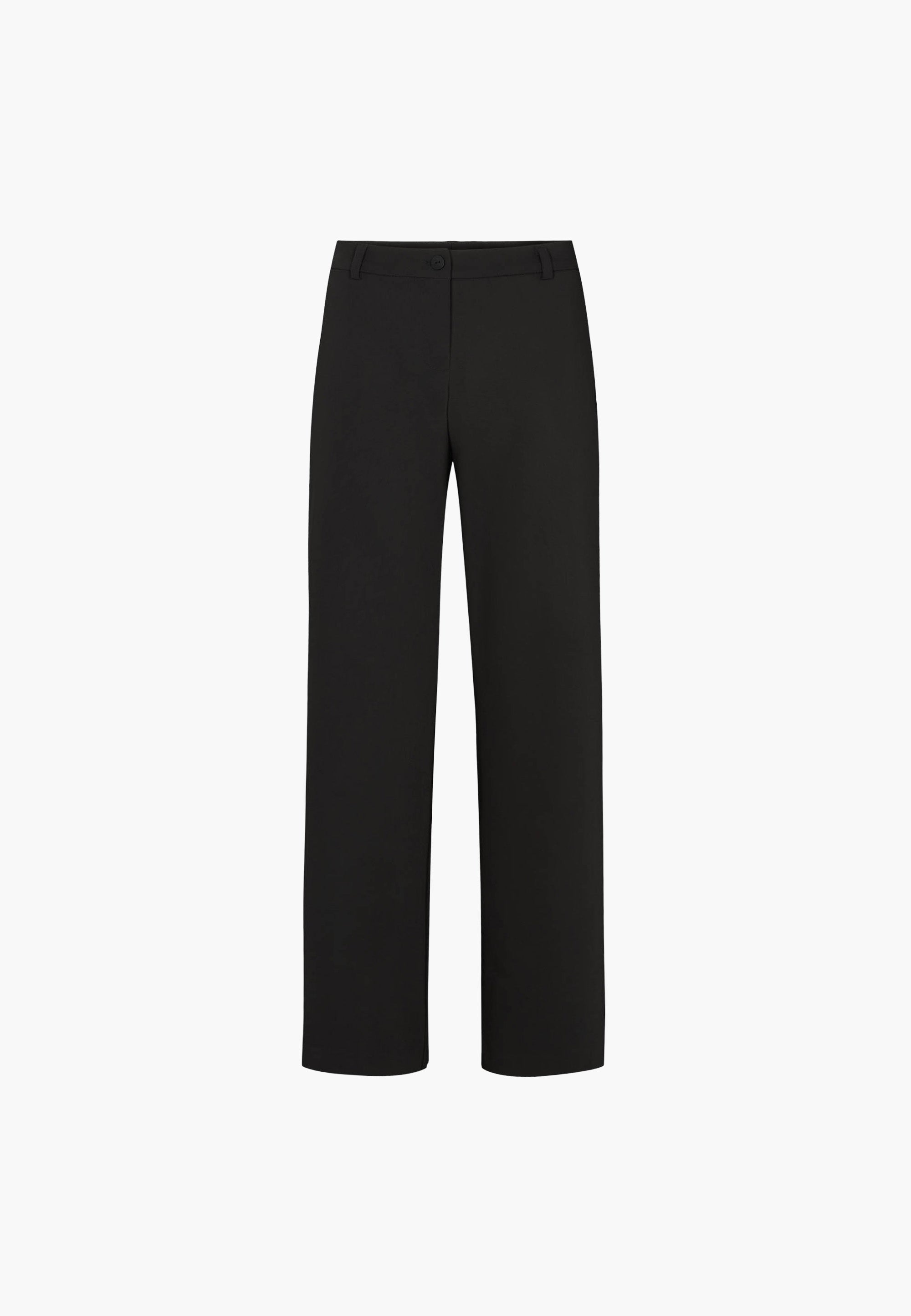 LAURIE Jo Straight Long Length Trousers STRAIGHT Schwarz