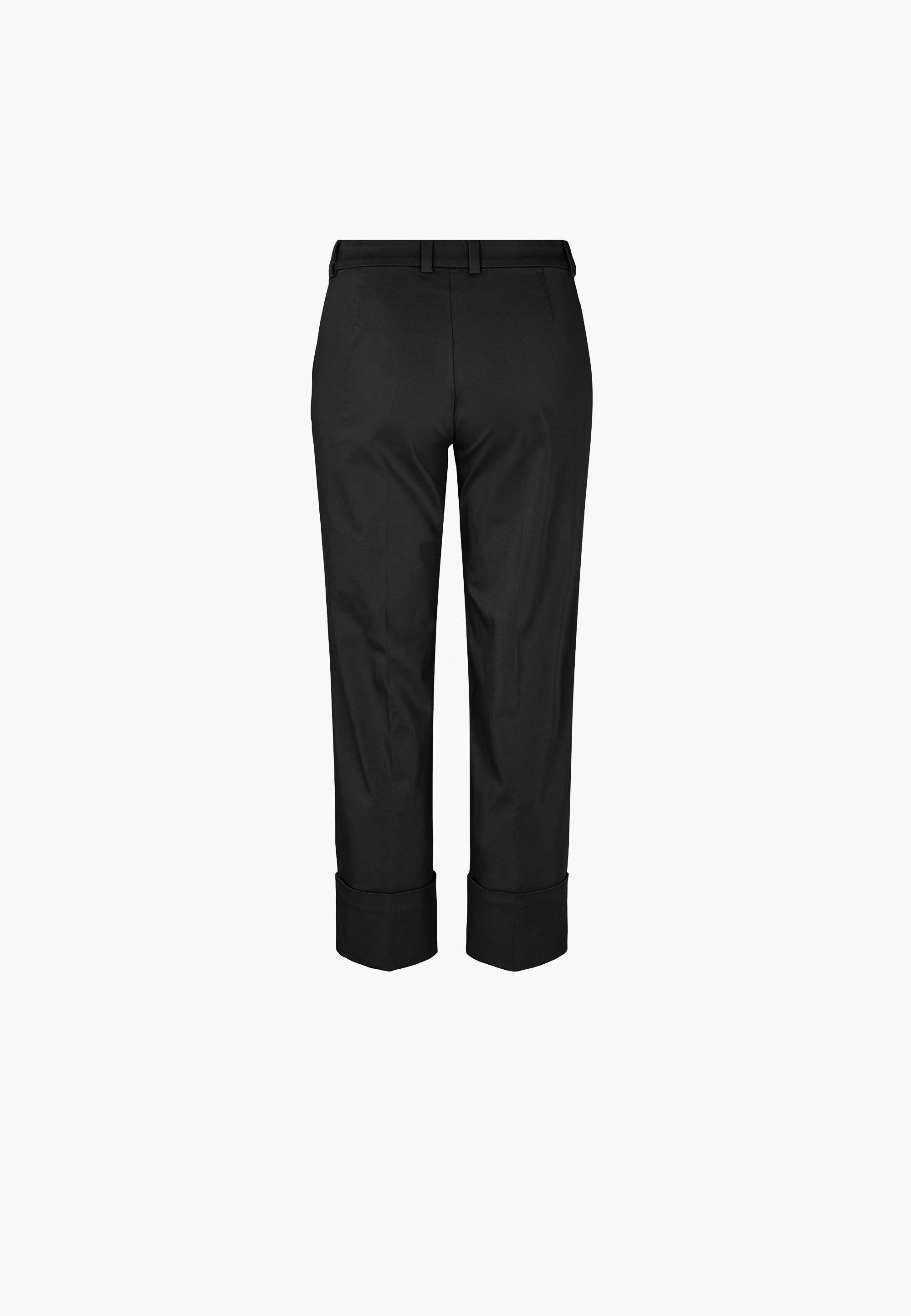 LAURIE Judy Turn-Up Straight Crop Straight Schwarz