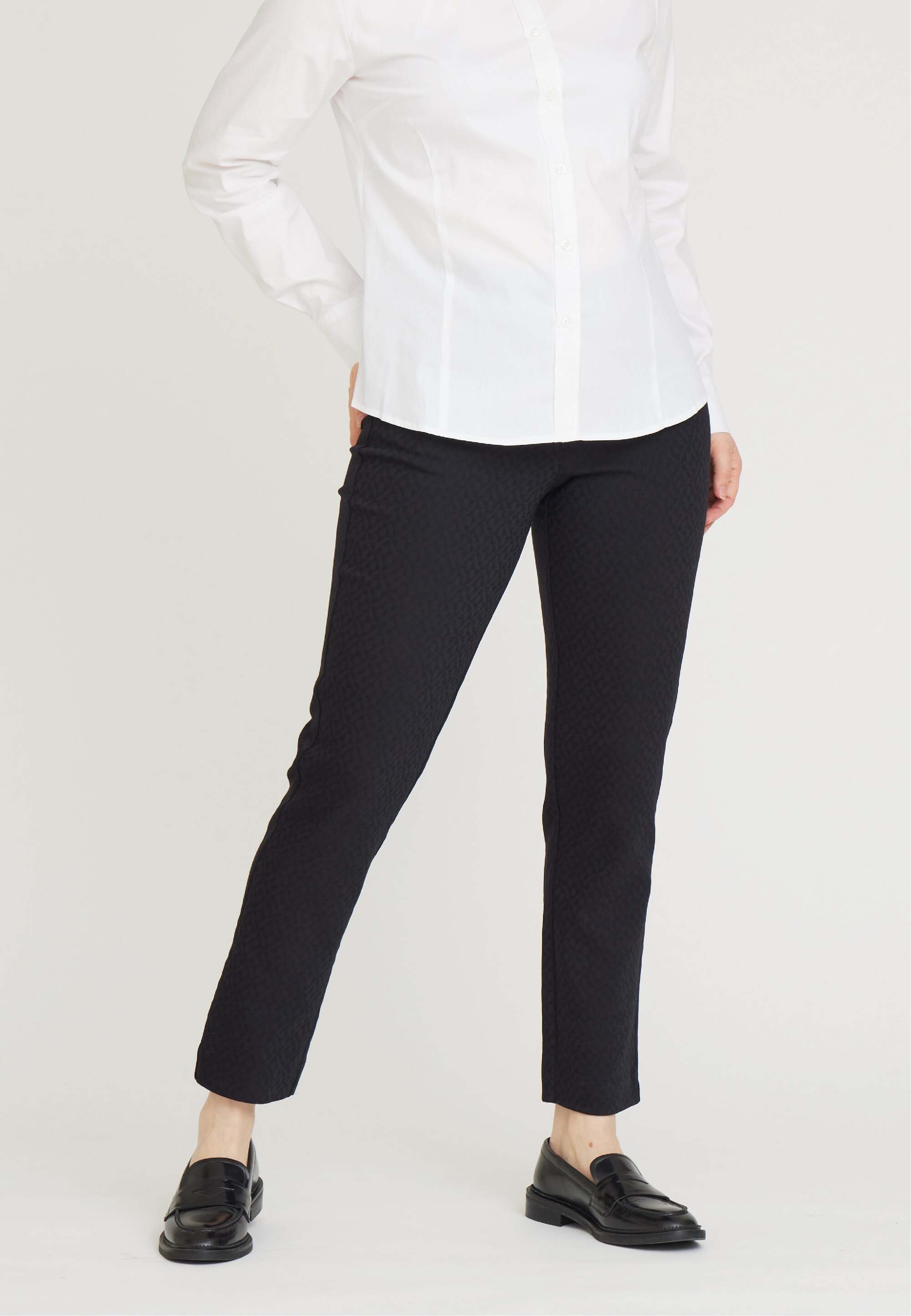 LAURIE Kelly Regular - Short Length Regular Schwarzer jacquard