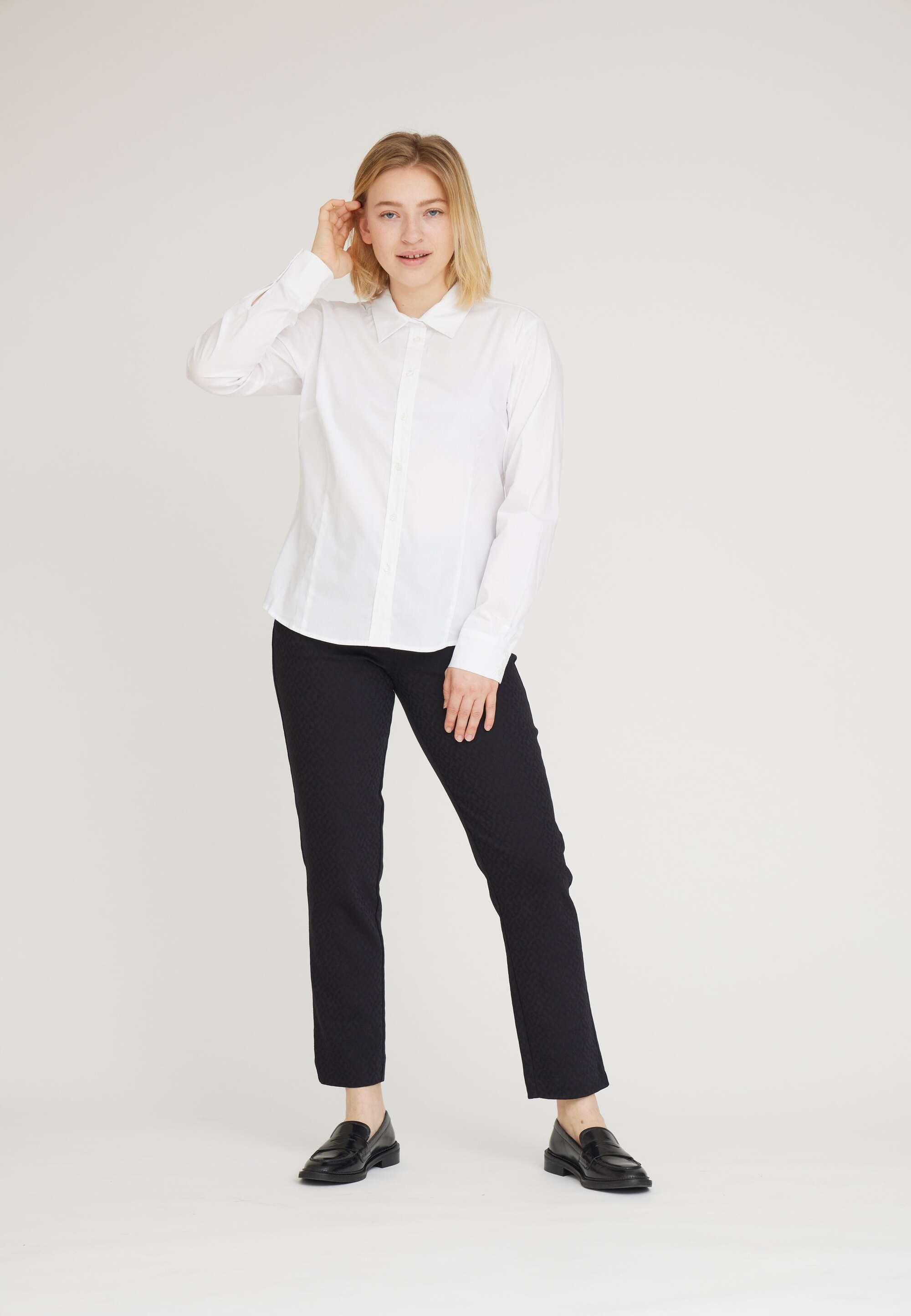 LAURIE Kelly Regular - Short Length Regular Schwarzer jacquard