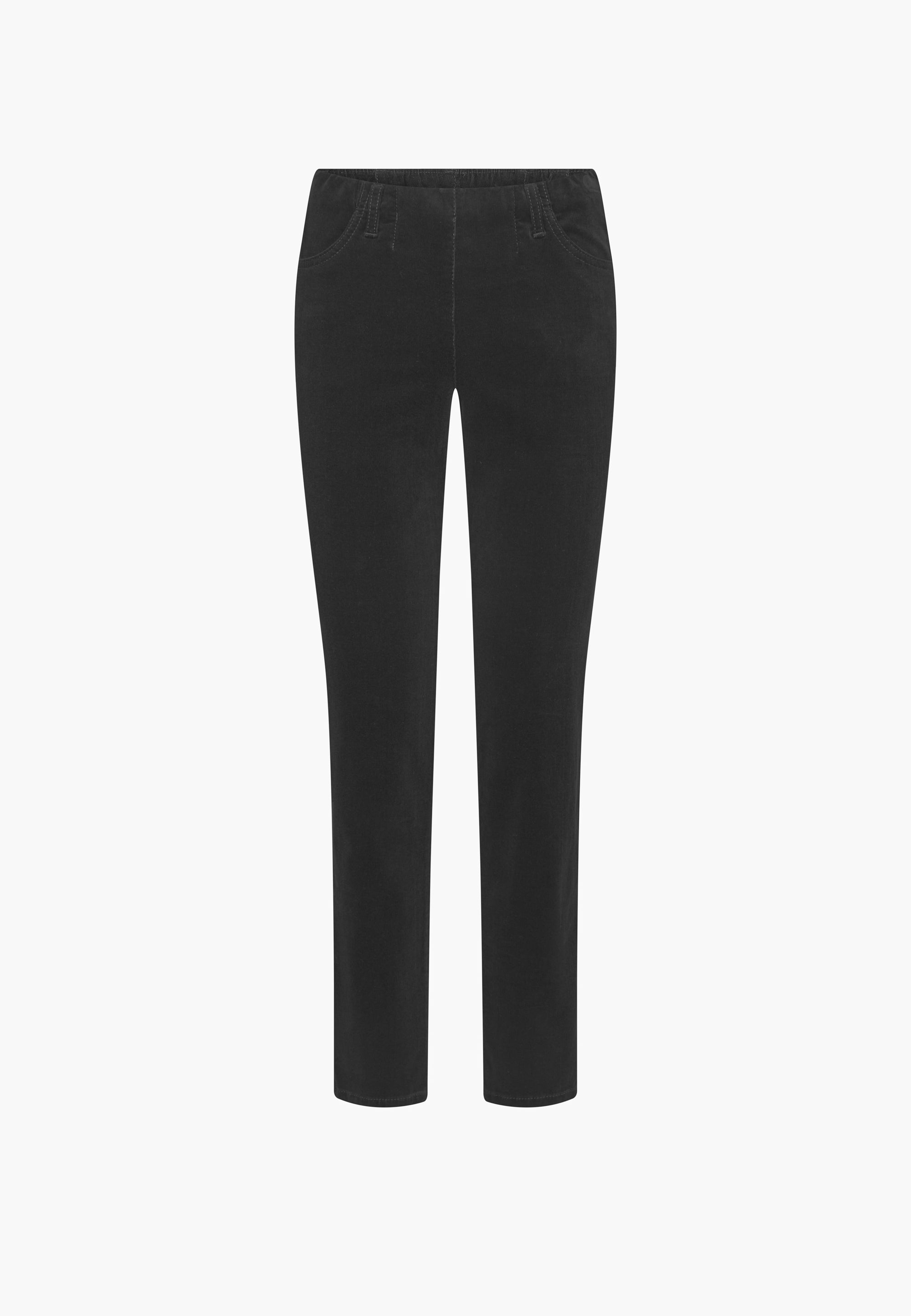 LAURIE Kelly Regular Samt - Medium Length Regular Schwarz
