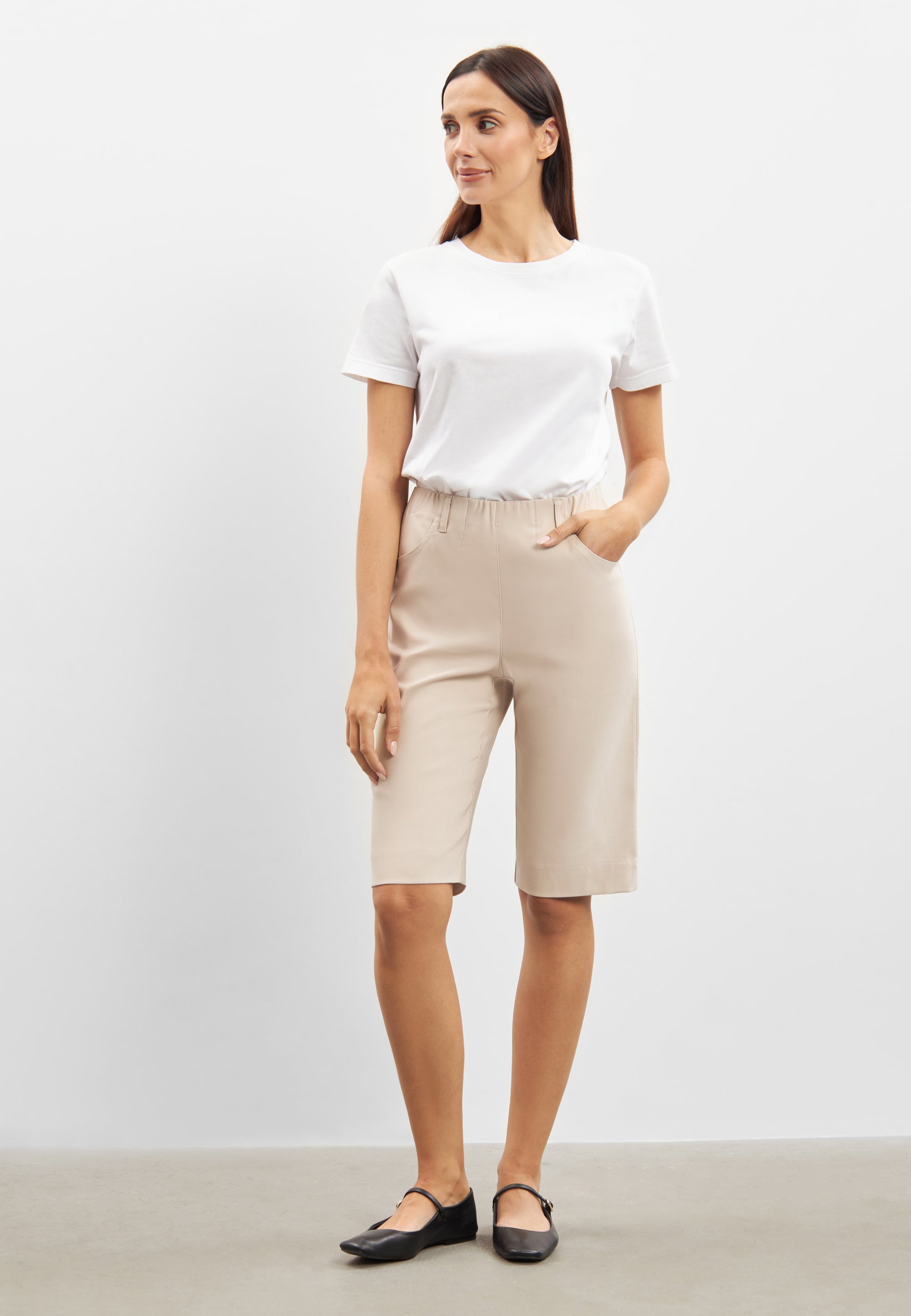 LAURIE Kelly Regular Shorts Regular Grau sand